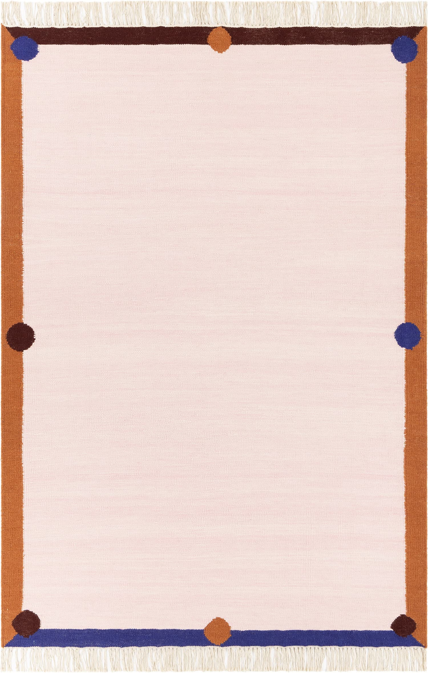 Kilim Berlin Candy 160x230 cm, proj. M. Konopacka, wełna, Carpets & More