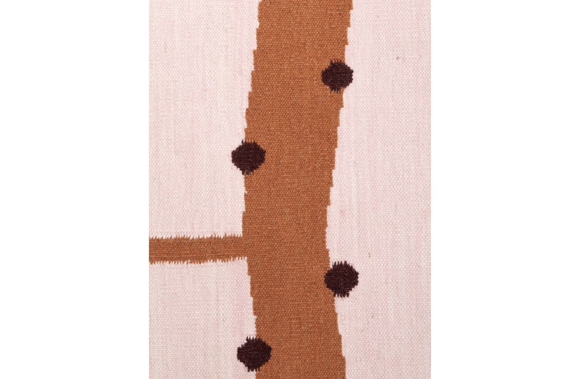 Kilim Rio Terracotta 240x340 cm, proj. M. Konopacka, wełna, Carpets & More - 240295