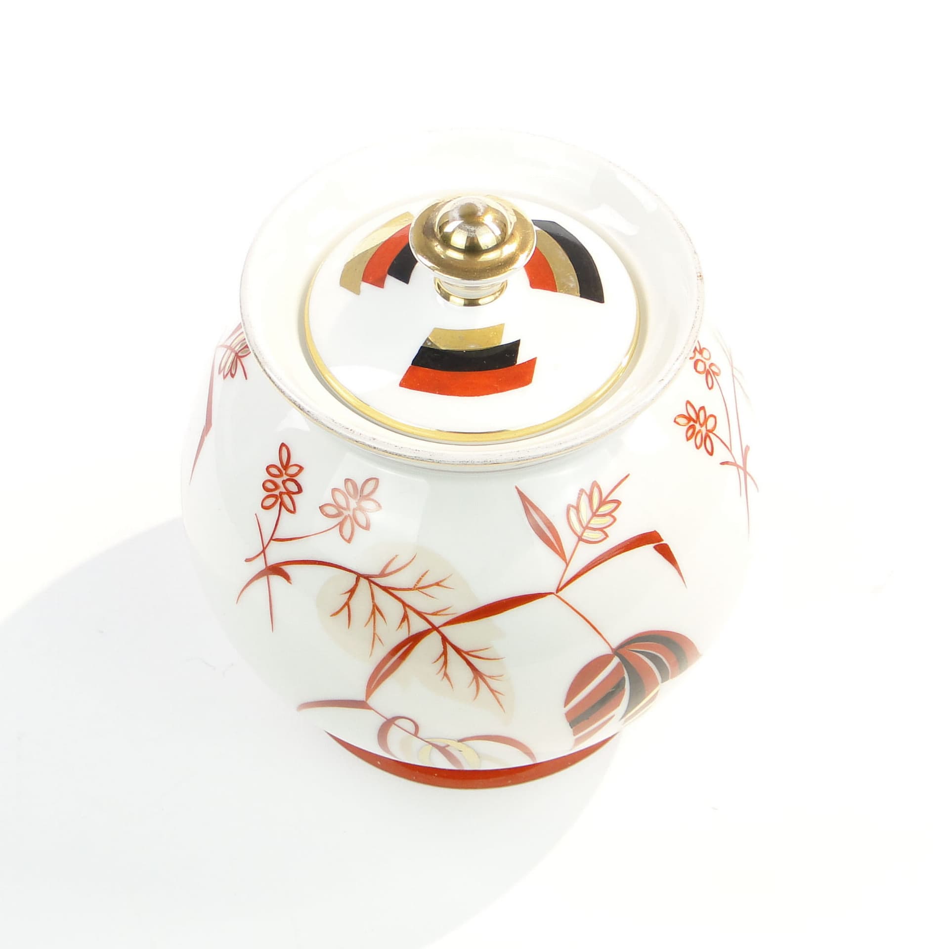 Bomboniera Art Deco, porcelana biała, Niemcy, lata 20. - 240365