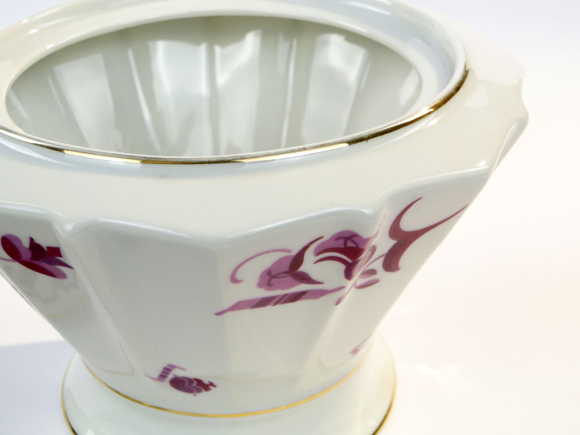 Bonbonniere Art Deco, white porcelain, Hertel Jacob, Germany, 1930s. - 240399