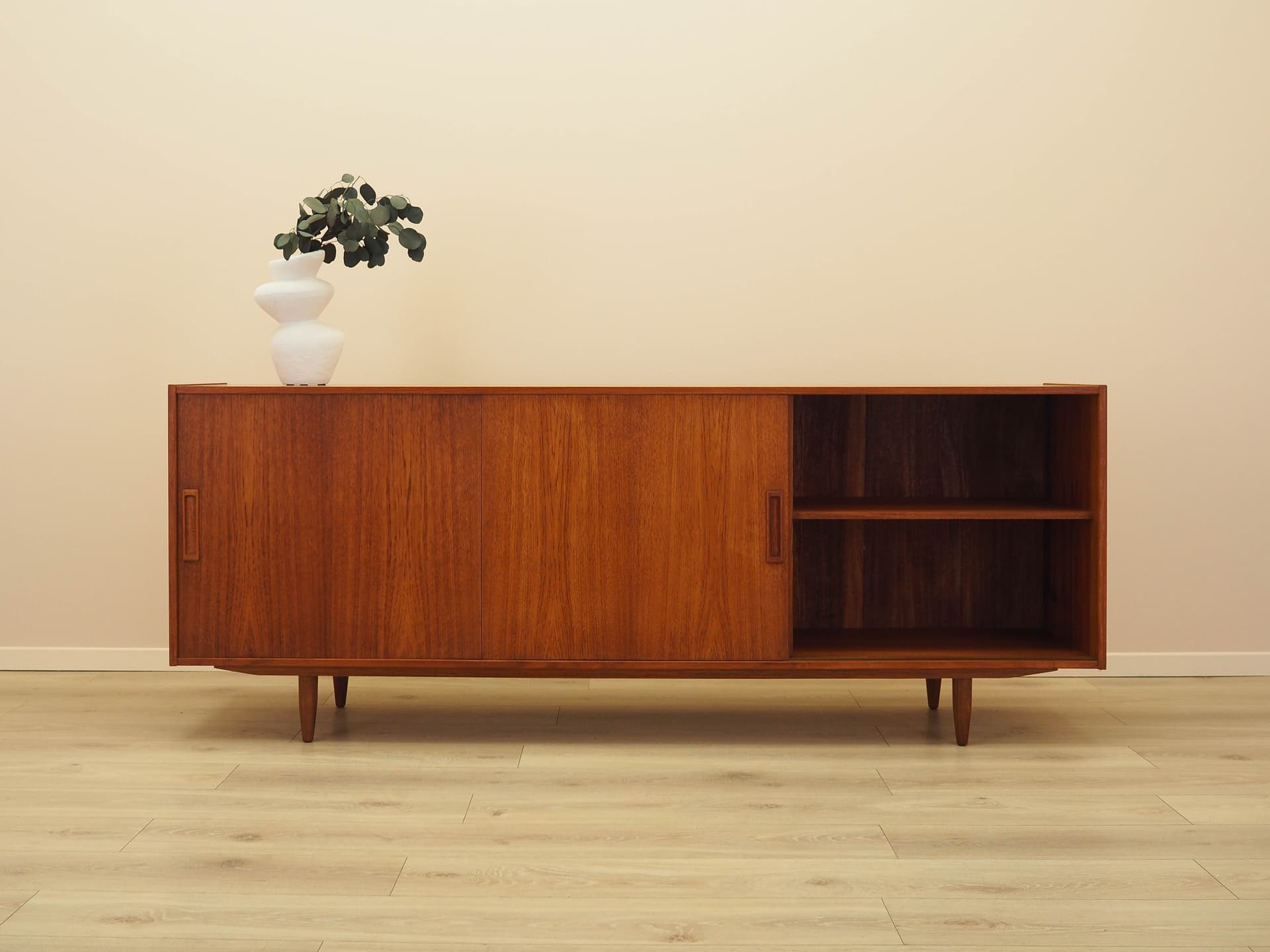 Sideboard, teak brązowy, Vemb Møbelfabrik, Dania, lata 70. - 240450