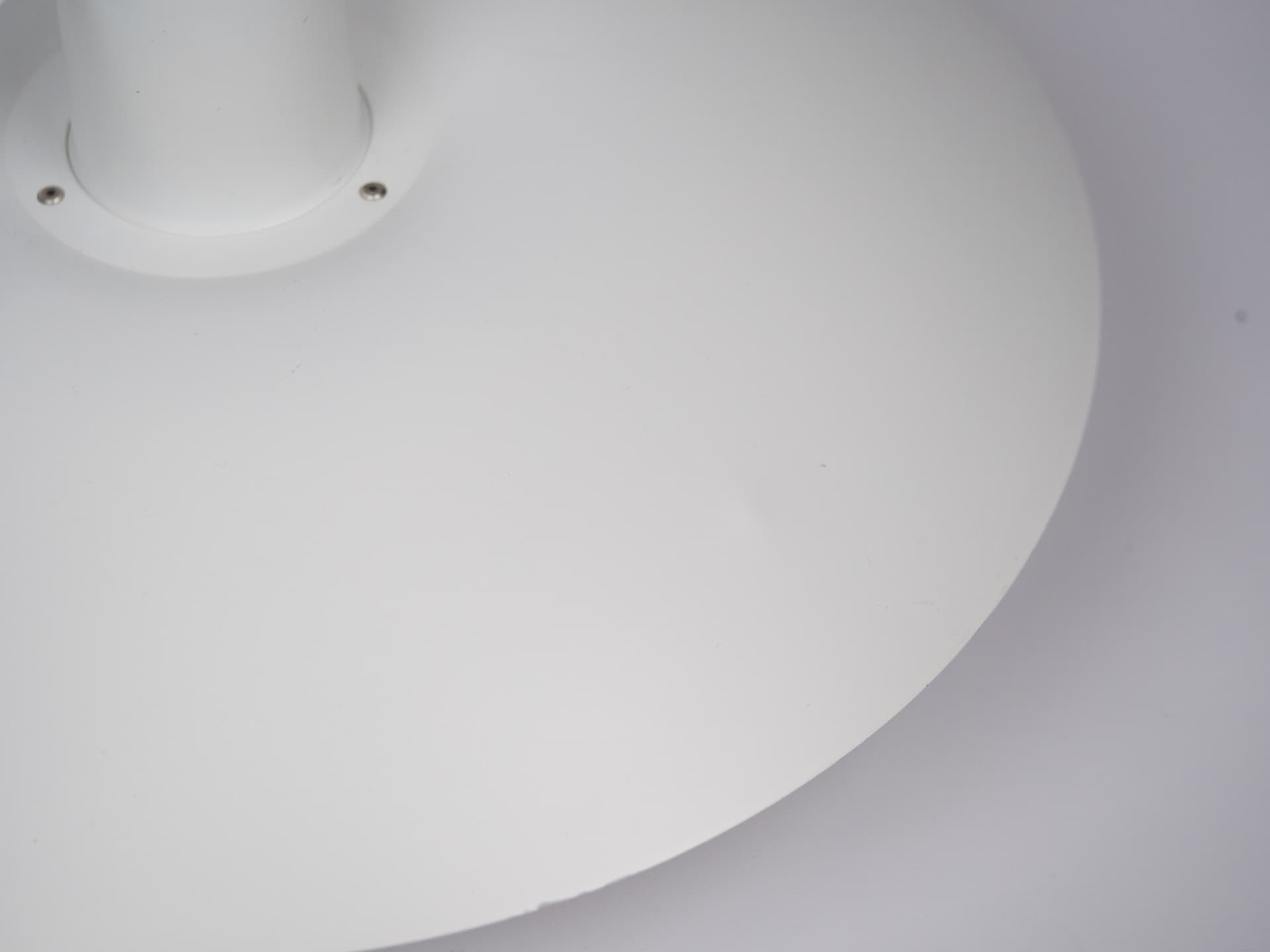 Lampa wisząca PH 4/3, biały, aluminium, proj. P. Henningsen, Louis Poulsen, Dania, lata 90. - 242665