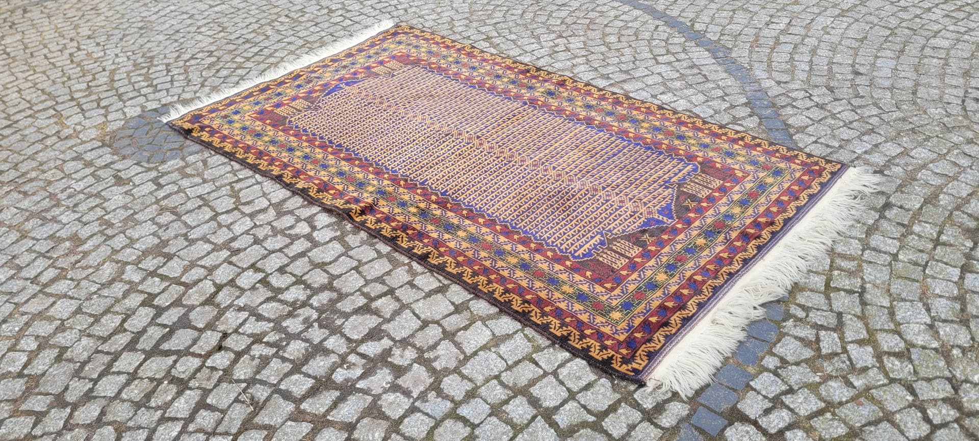 Dywan Beluch, 110x215 cm, multikolor, wełna, Afganistan - 242861