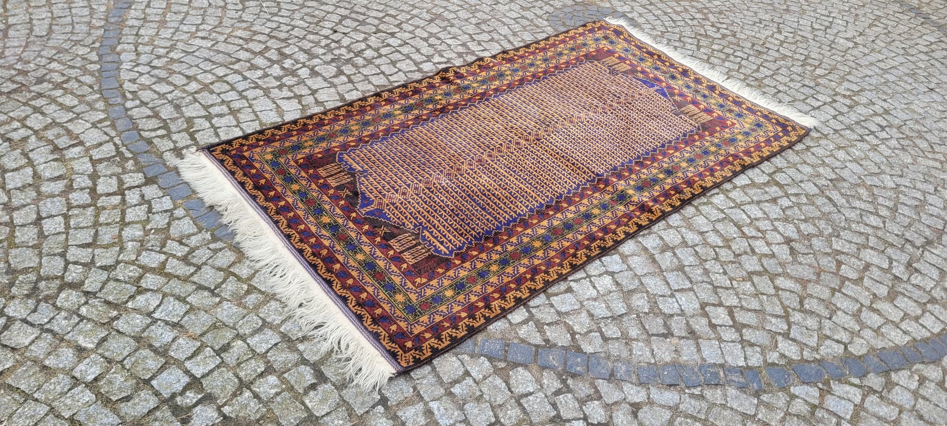 Dywan Beluch, 110x215 cm, multikolor, wełna, Afganistan - 242865