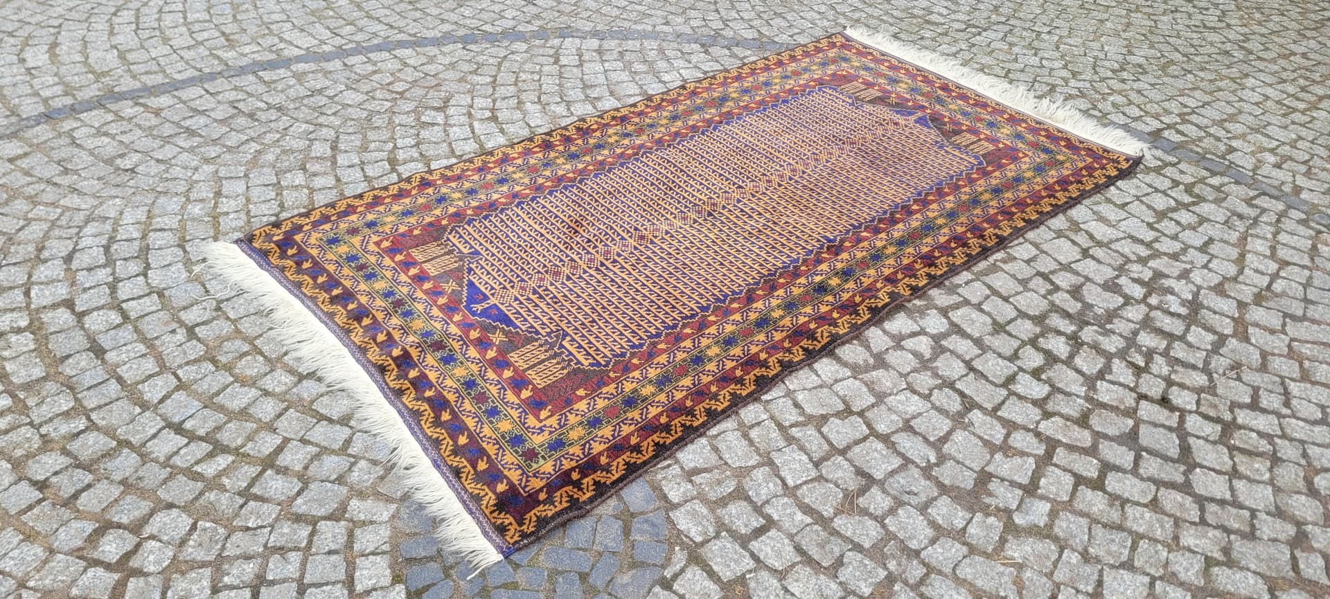 Dywan Beluch, 110x215 cm, multikolor, wełna, Afganistan - 242862