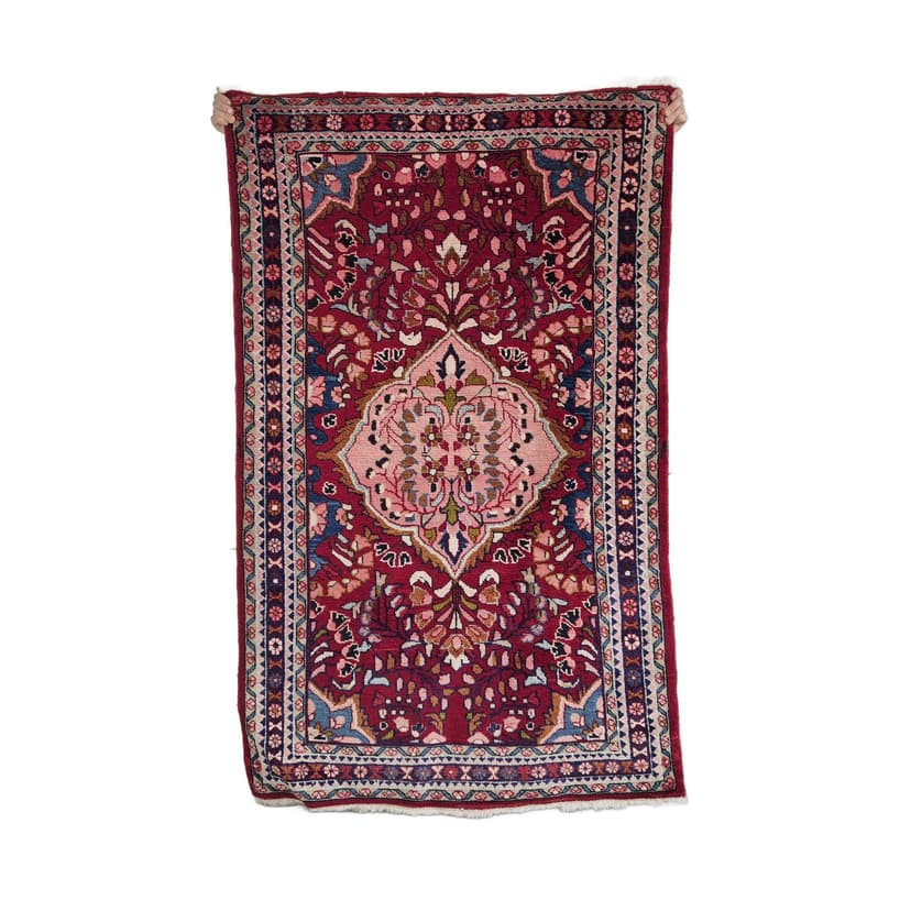 Dywan Lilian 180x110 cm, multikolor, wełna, Iran, lata 60.