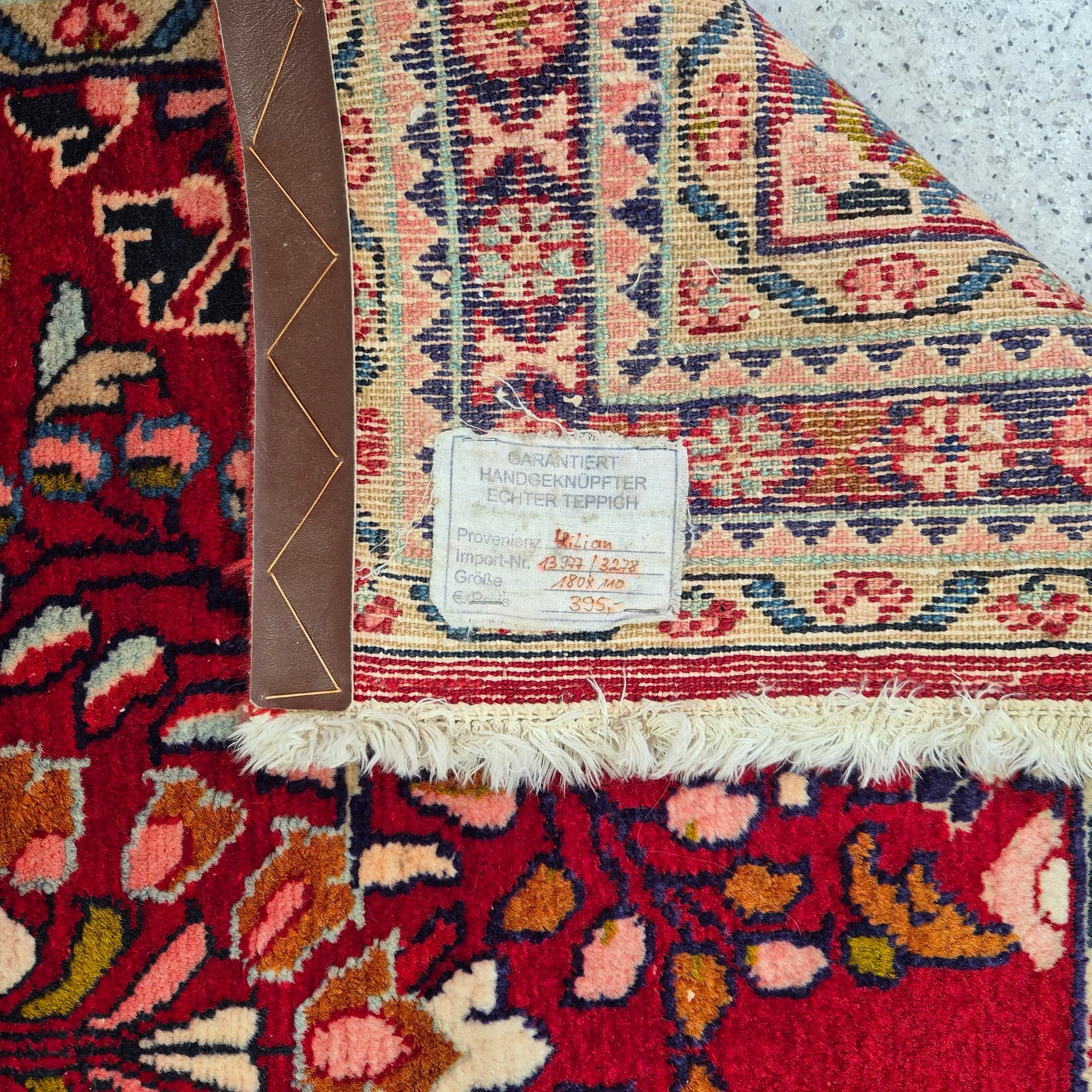 Dywan Lilian 180x110 cm, multikolor, wełna, Iran, lata 60. - 243528