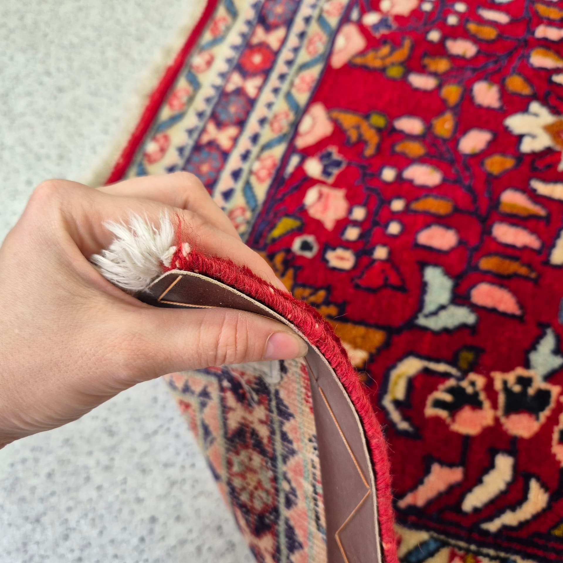 Dywan Lilian 180x110 cm, multikolor, wełna, Iran, lata 60. - 243521