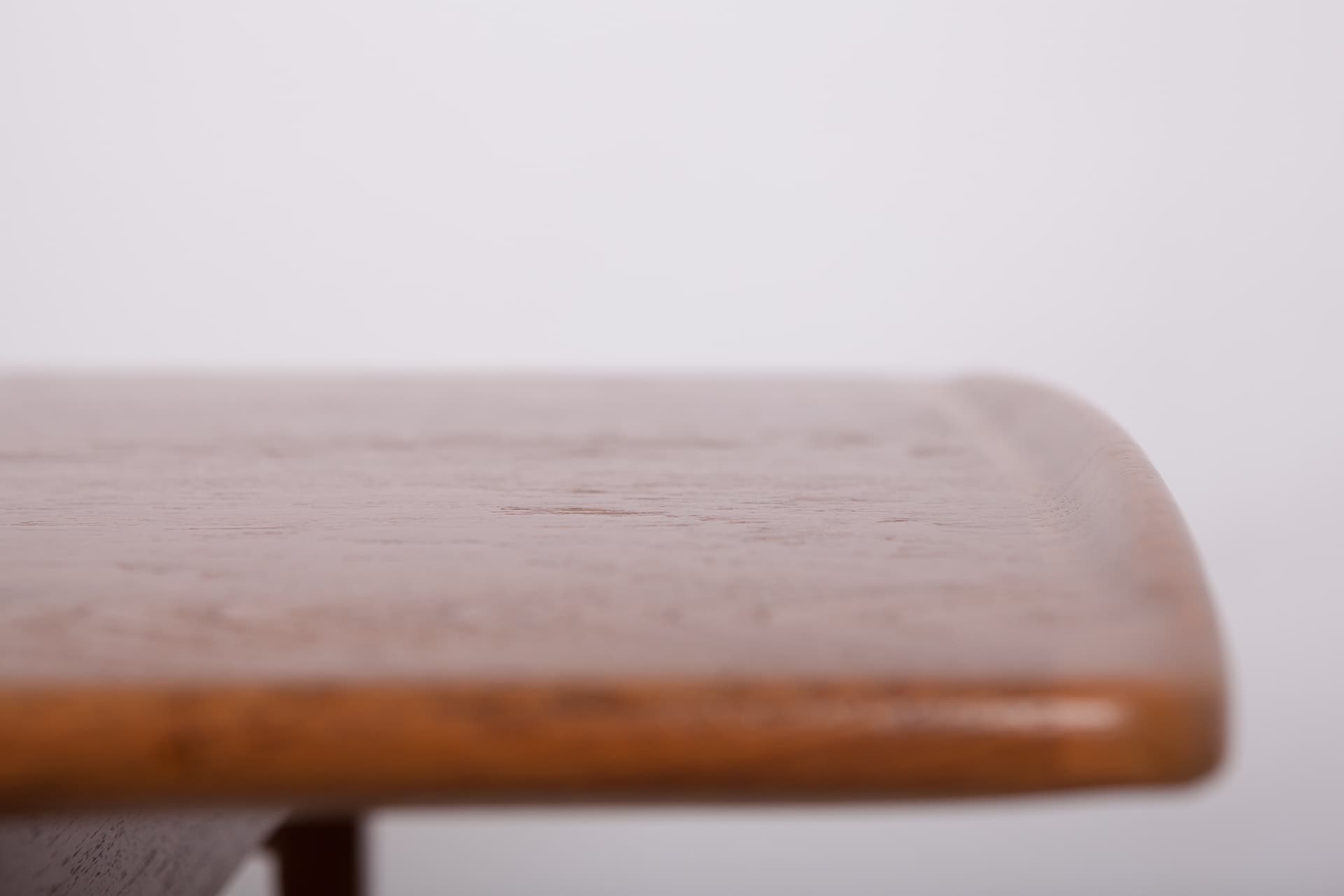 Stolik kawowy FD503, teak brązowy, proj. E. Kindt Larsen, T. Kindt Larsen, Dania, lata 60. - 243830