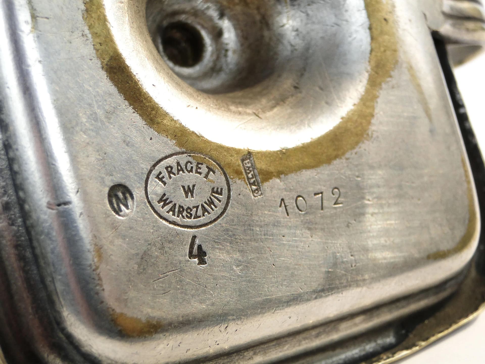 Kaganek, srebro, Fraget, Polska, XIX w. - 18101