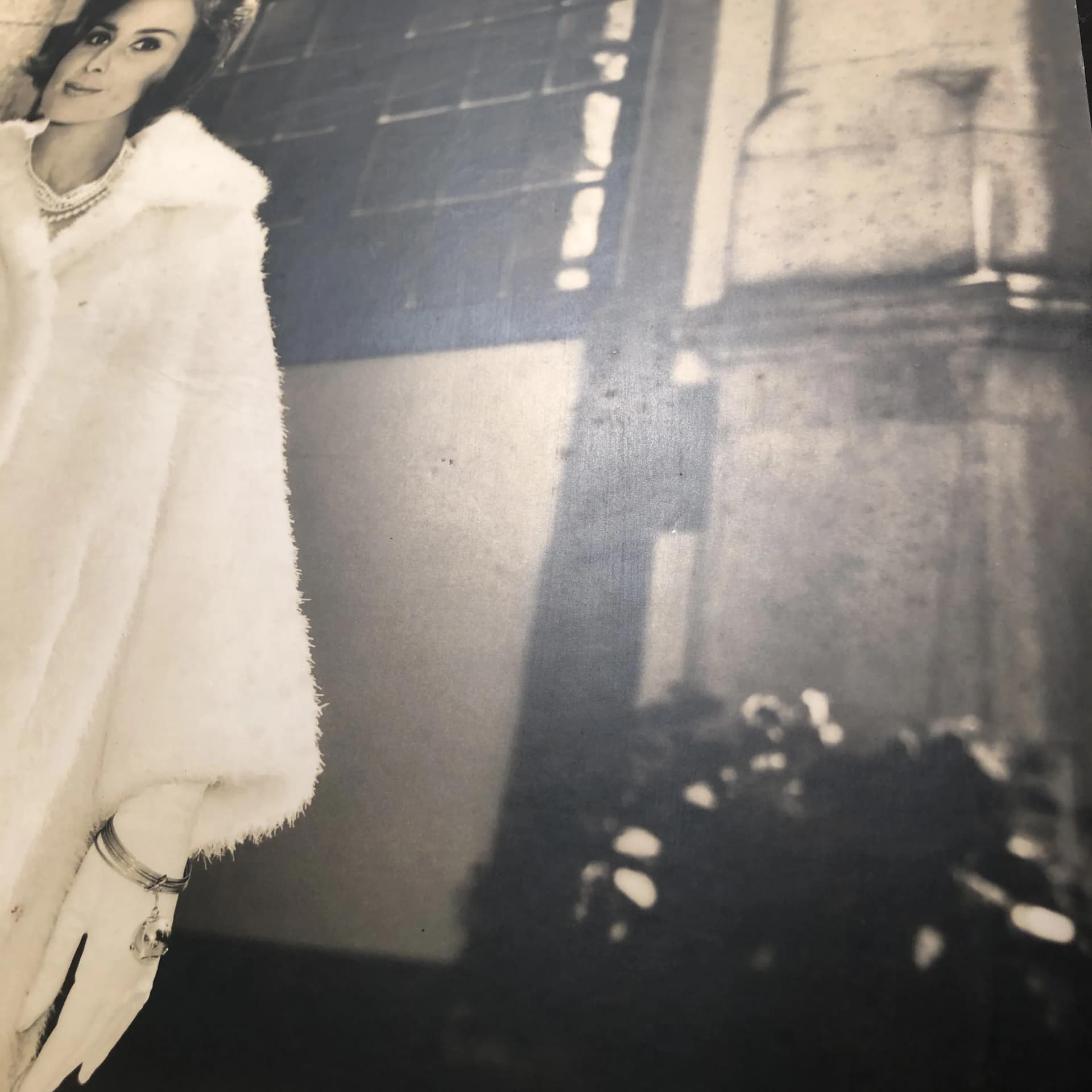 Wall Advertisement Leonar Perutz, grey, wood, Germany, 1960s. - 18181