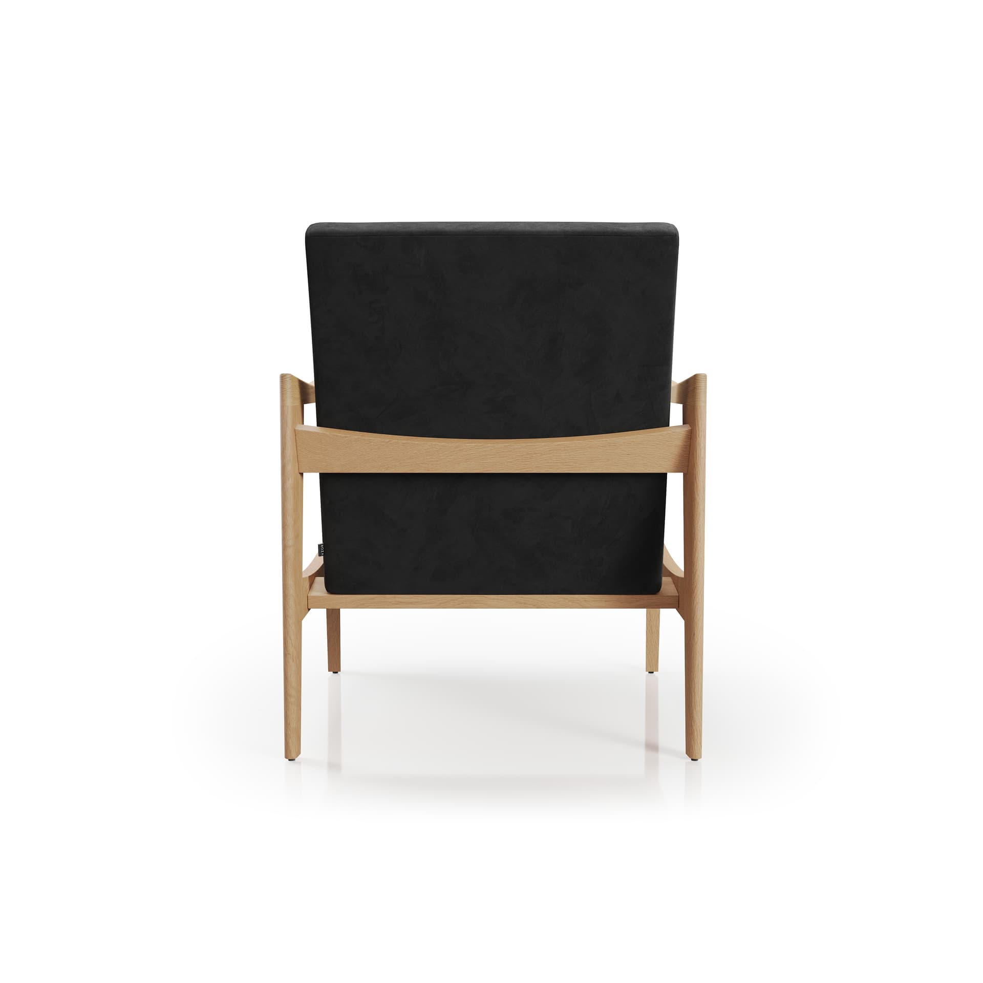 CK57 armchair with an oak frame and Synergy wool upholstery - 18190