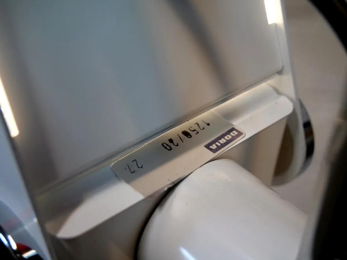 White Minimalist Desk Lamp, by W. Braun Feldweg for Doria, Germany, 1960s - 18514