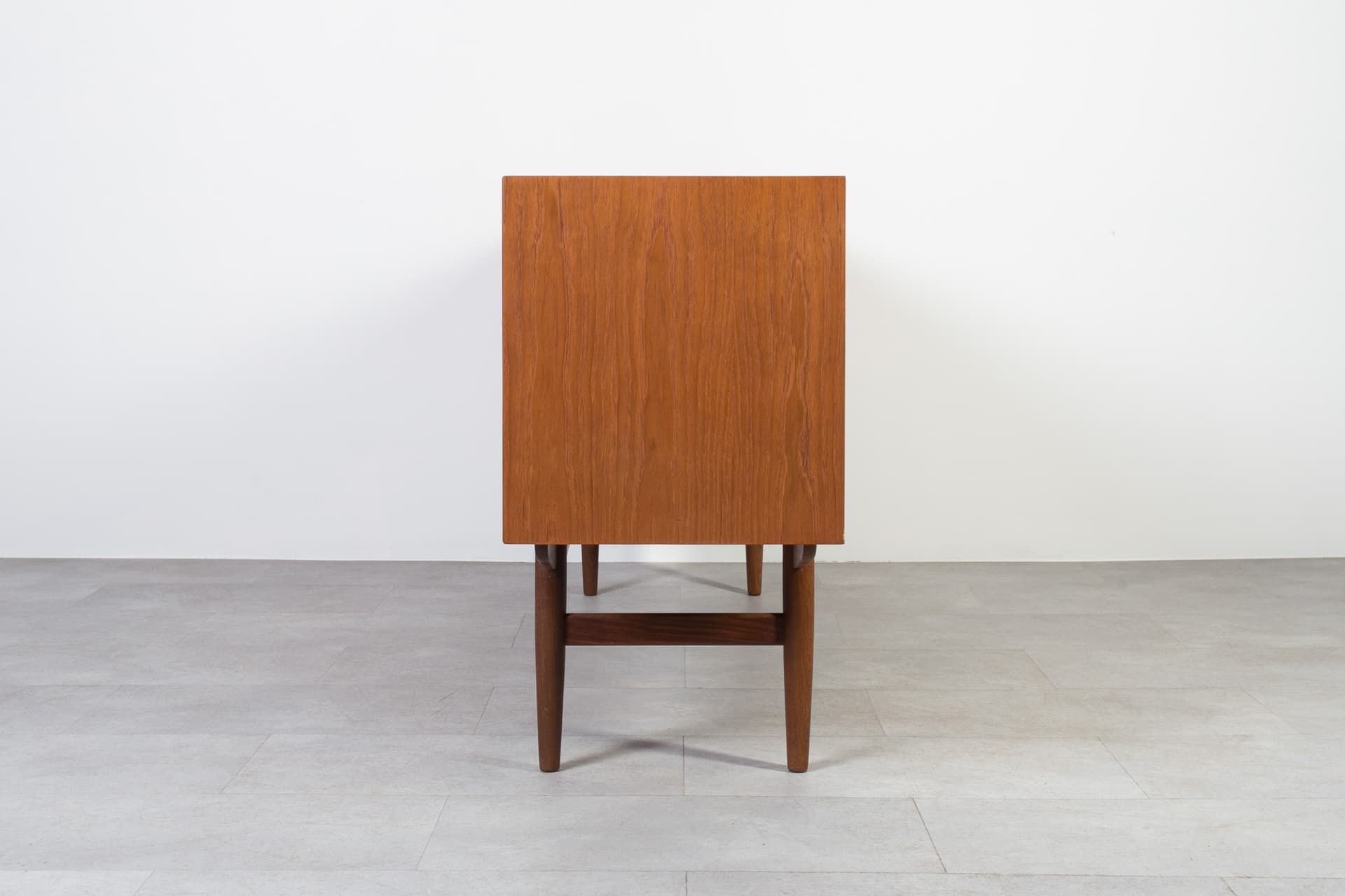 Komoda, teak brązowy, proj. G. Bahus, Norwegia, lata 60. - 1873