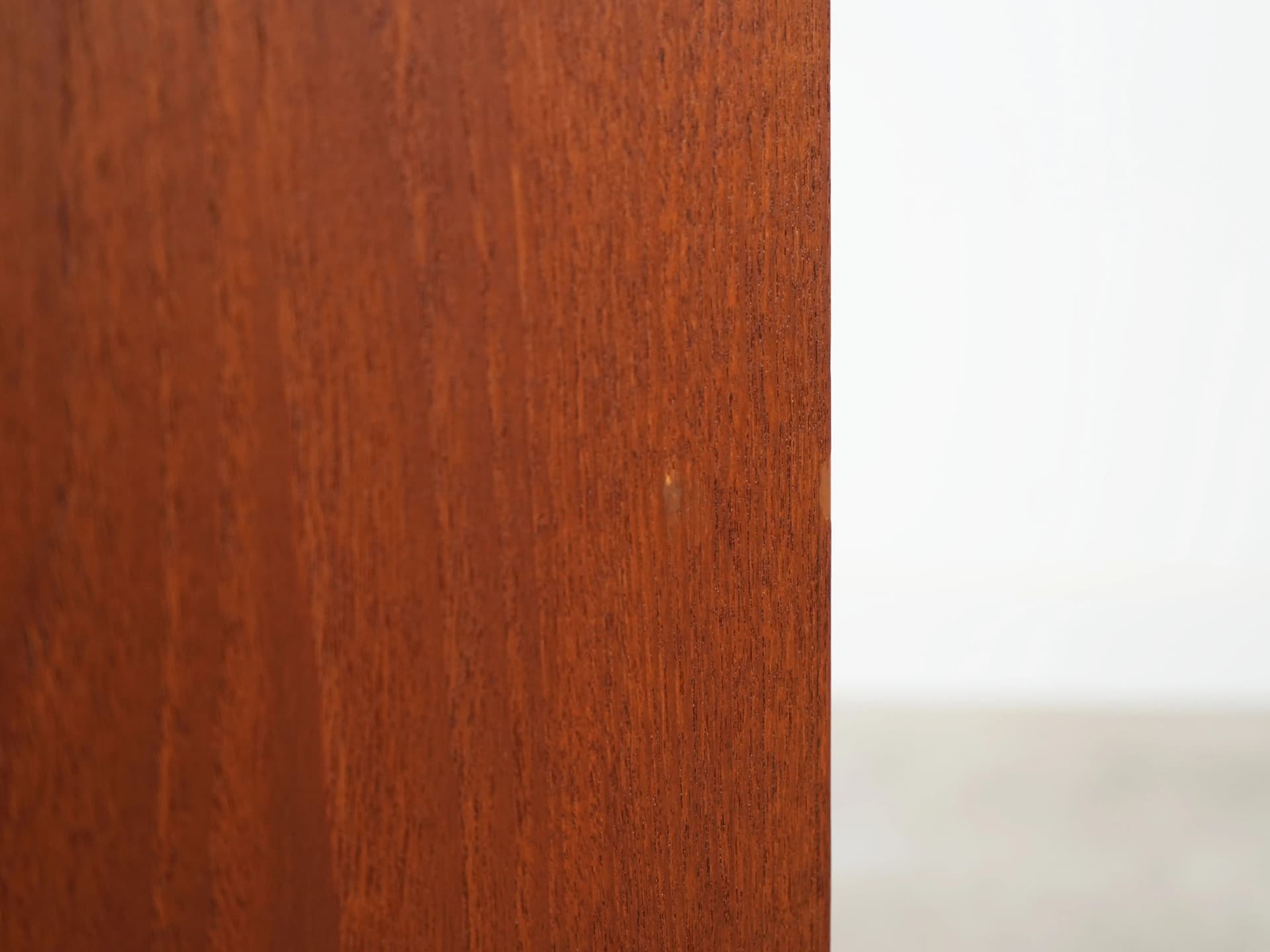 Bookcase, orange teak, Denmark, 1970s - 18313