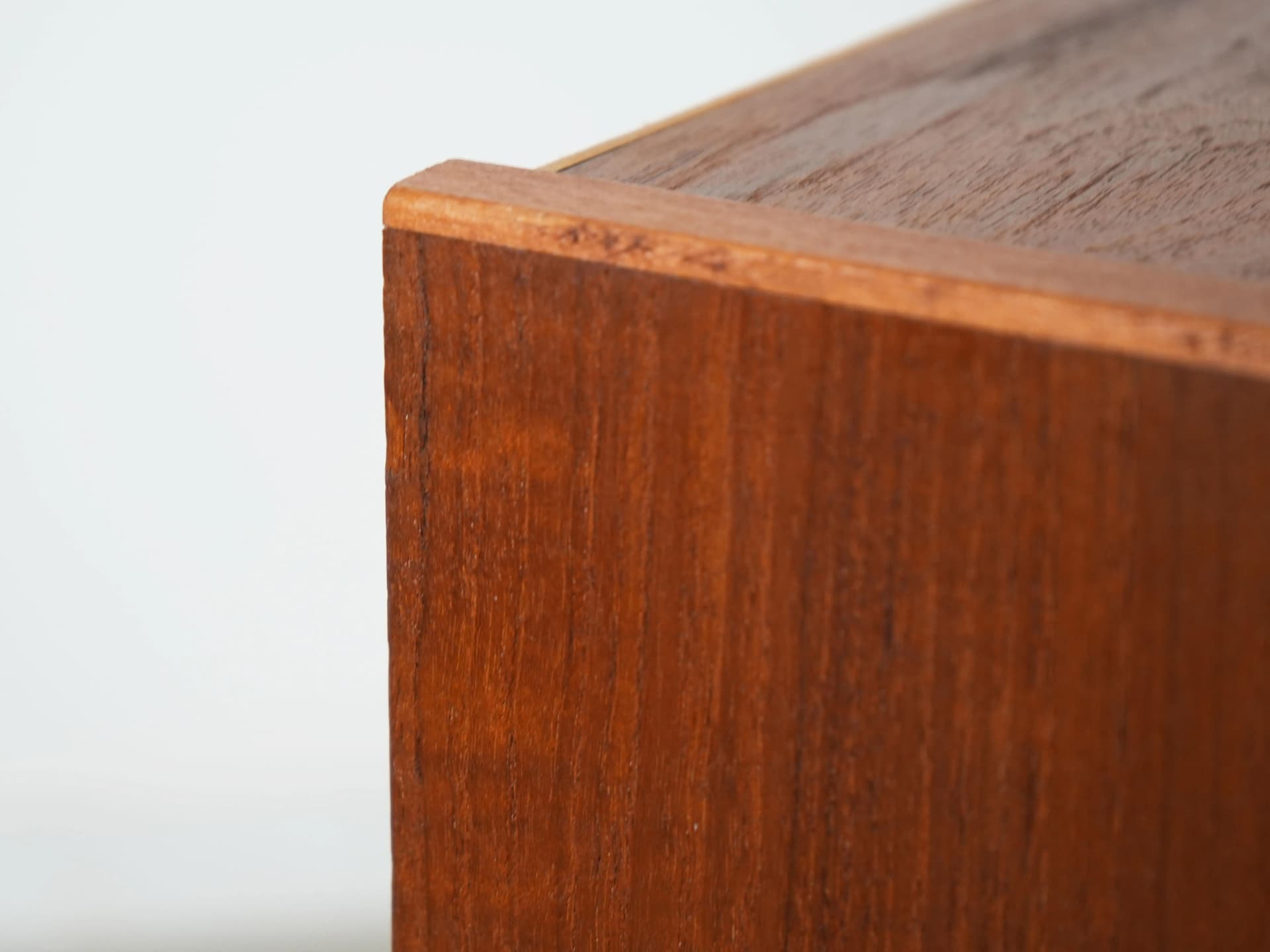 Bookcase, orange teak, Denmark, 1970s - 18311