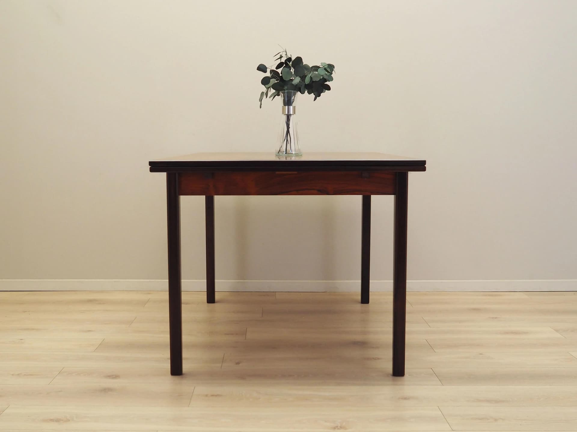 Rectangular table, brown rosewood, Denmark, 1970s. - 18258