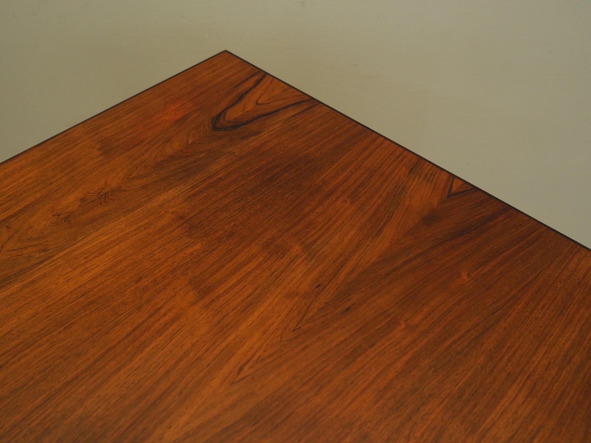 Rectangular table, brown rosewood, Denmark, 1970s. - 18264