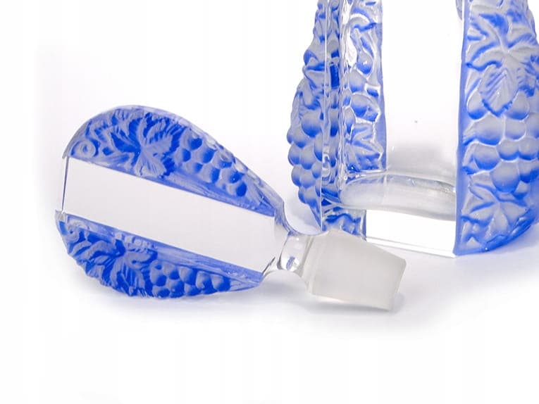 Serwis likierowy, kryształ multicolor, Czechy, lata 50. - 253472