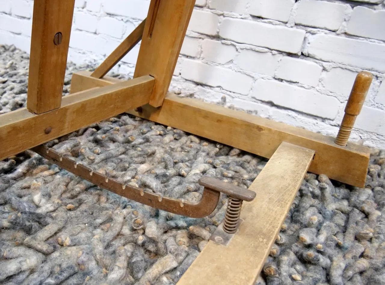 Sztaluga studyjna, brąz, drewno, Francja, początek XX wieku - 18722