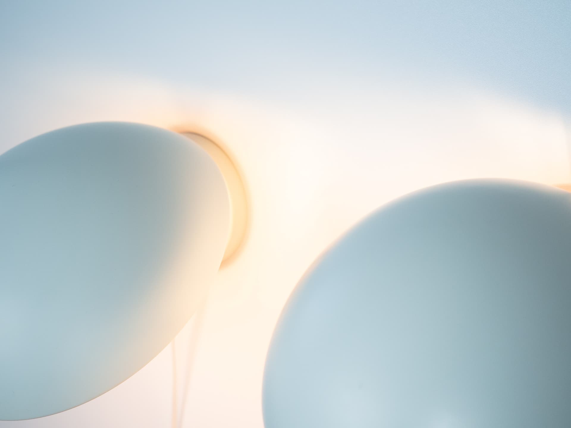 Pair of wall sconces PH Hat Maxi, grey aluminium, by P. Henningsen, Louis Poulsen, Denmark, 1960s. - 260686