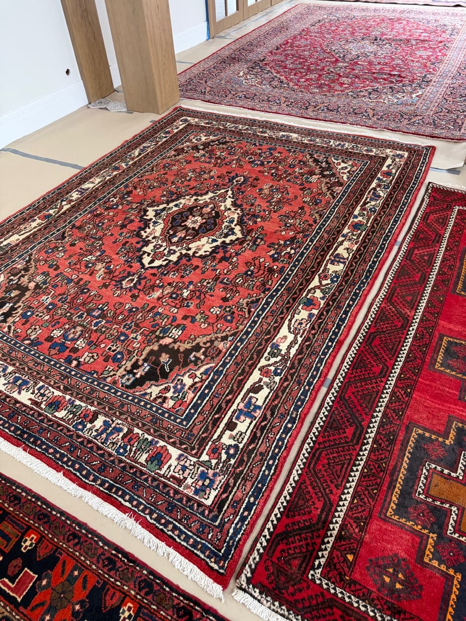 Dywan Hamadan 300x210 cm, multikolor, wełna, Iran - 260735