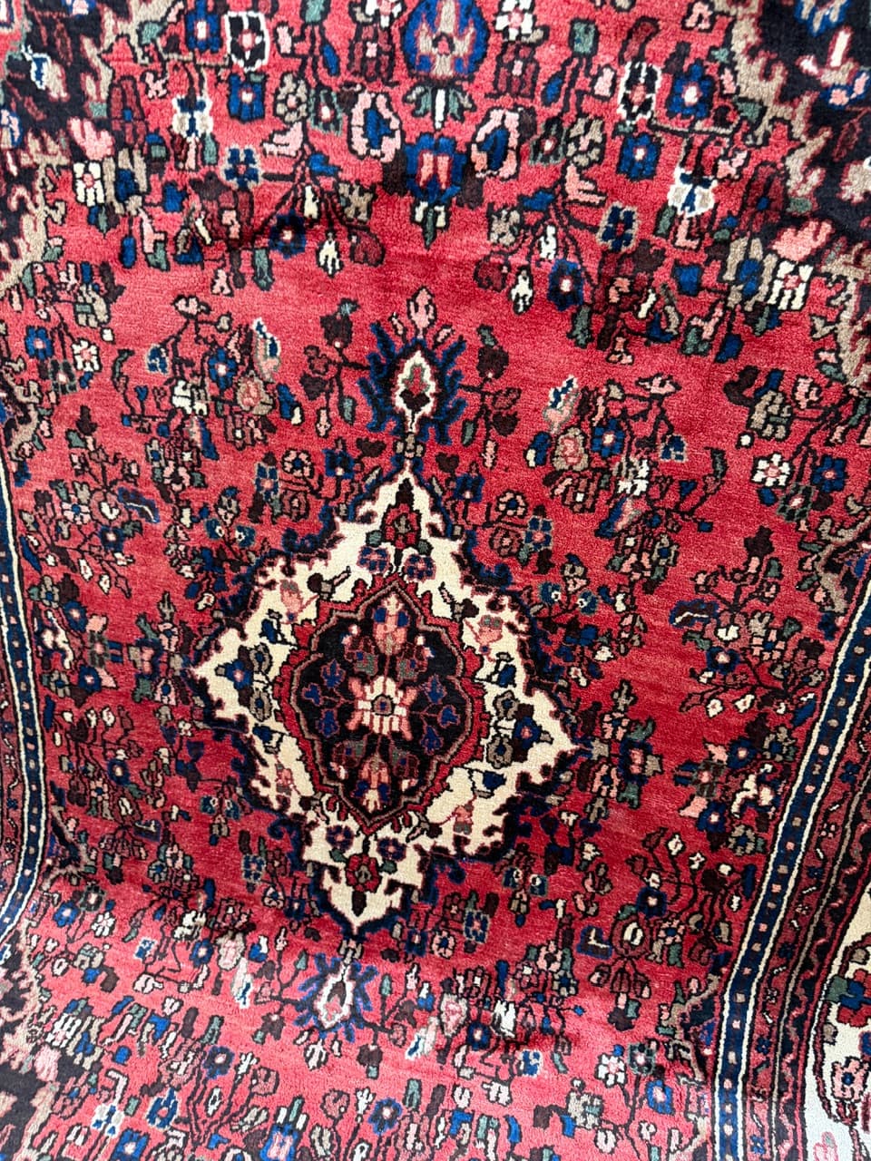 Dywan Hamadan 300x210 cm, multikolor, wełna, Iran - 260732