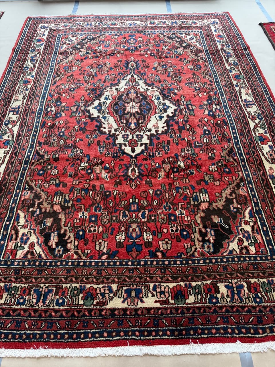 Dywan Hamadan 300x210 cm, multikolor, wełna, Iran - 260726