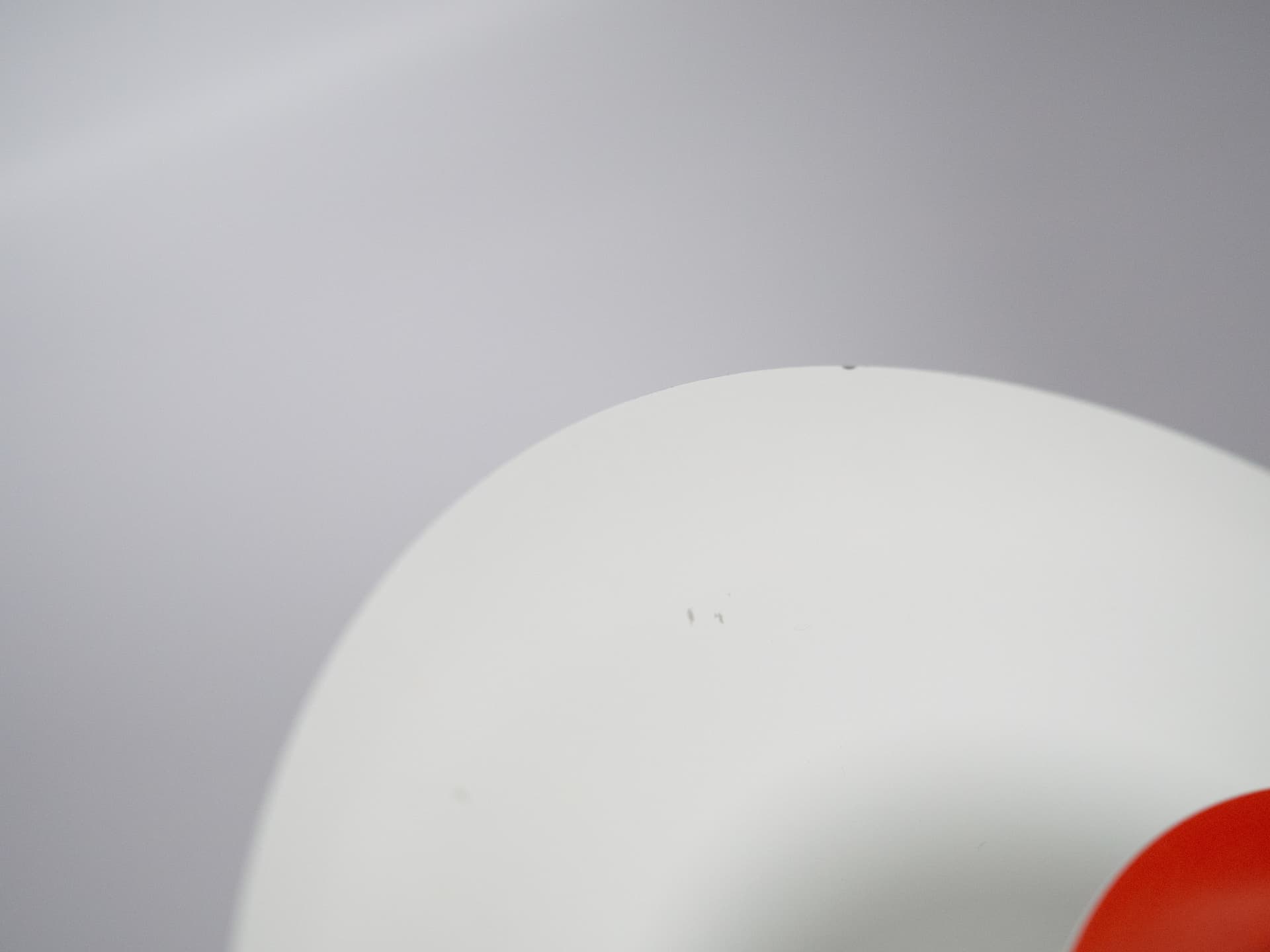 Para lamp wiszących, biały, metal, Dania, lata 80. - 260759