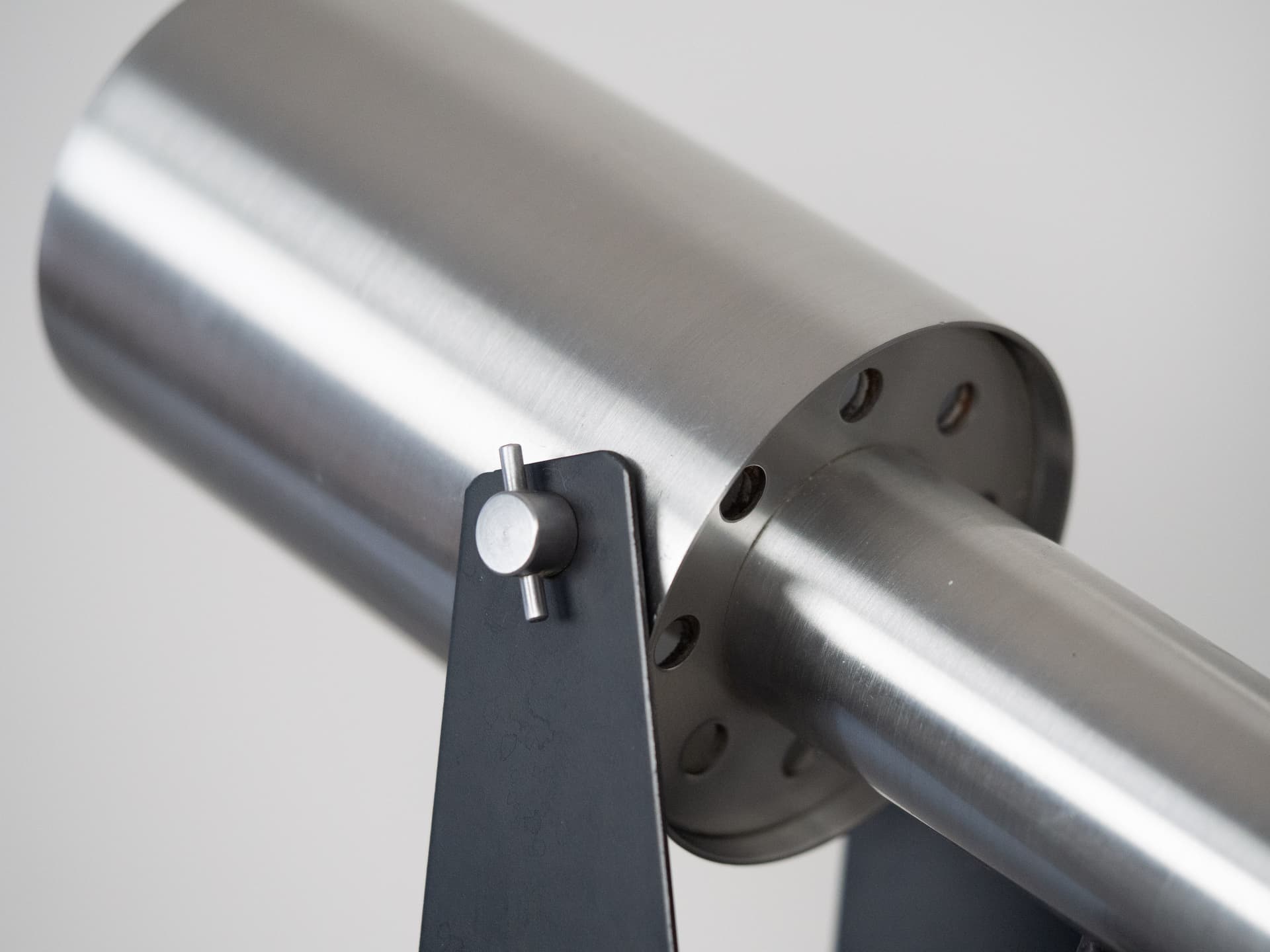 Pair of wall sconces Sonet, silver aluminum, Fog & Mørup, Denmark, 1960s. - 260822