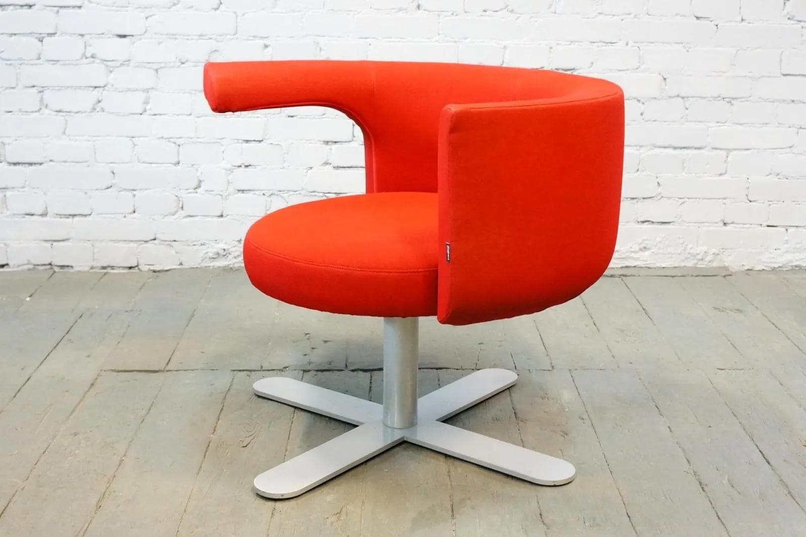 Armchair Hotspot Lounge, multicolor fabric, by O. Zape, Drabert, Germany, 1980s. - 19006