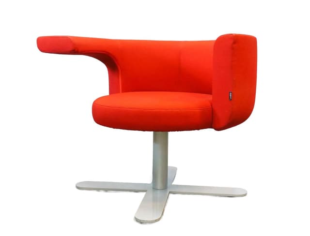 Armchair Hotspot Lounge, multicolor fabric, by O. Zape, Drabert, Germany, 1980s. - DIMENSION