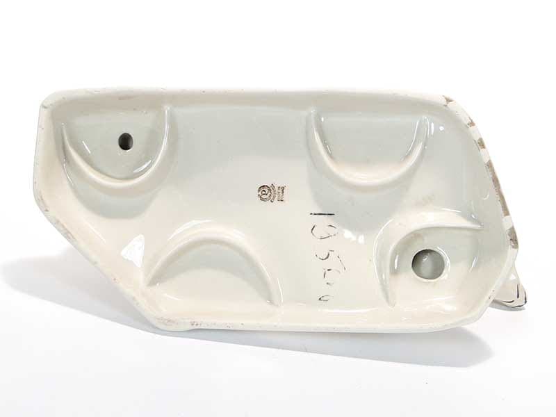 Polar bear figurine, white porcelain, Chodzież, Poland, 1960s. - 261666