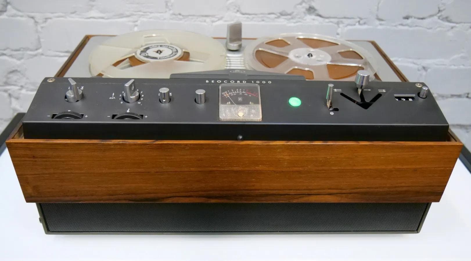 Magnetofon szpulowy Beocord 1000, palisander brązowy, Bang & Olufsen, Dania, lata 60. - 18963