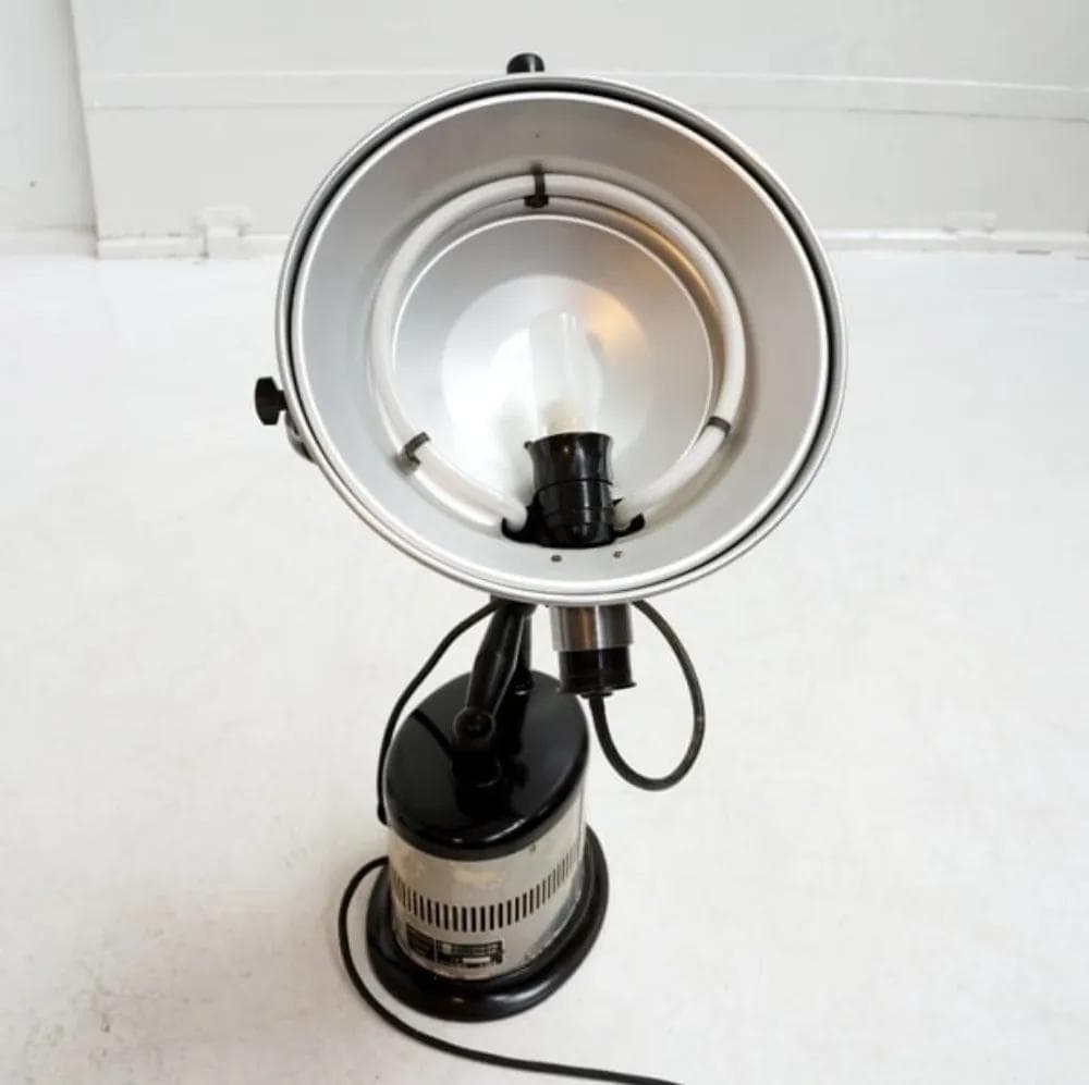 Lampa stołowa Hanau, ivory white, bakelit, Niemcy, lata 60. - 19183