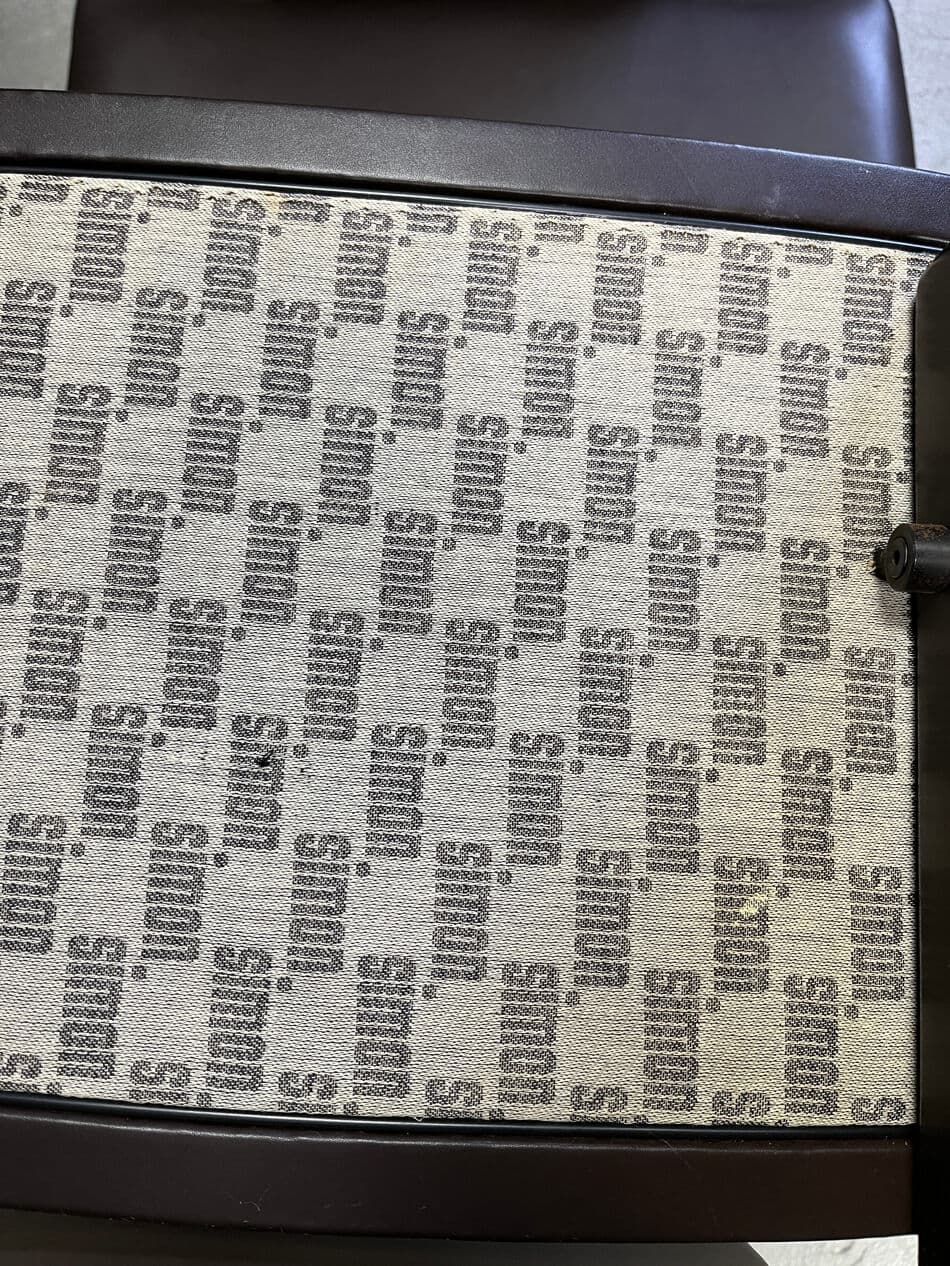 zestaw sześciu krzeseł jadalnianych Rennie, skóra brązowa, drewno brązowe, proj. K. Takahama, Włochy, lata 70. - 274076