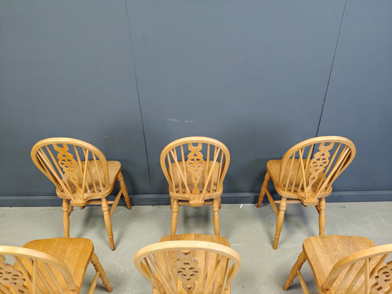 set of six dining chairs Ercol, beige, wood, United Kingdom, 1960s - 274030