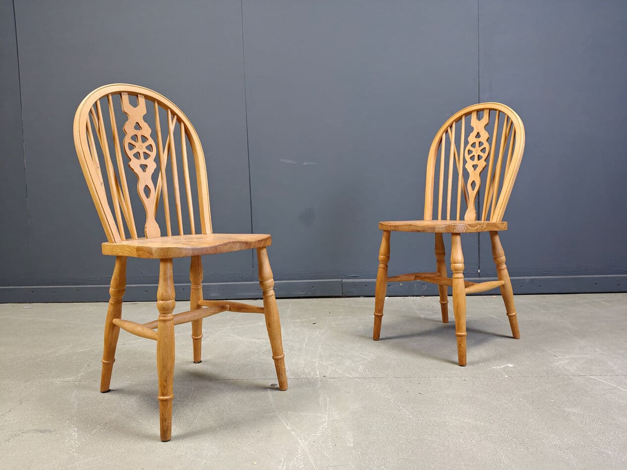 set of six dining chairs Ercol, beige, wood, United Kingdom, 1960s - 274021