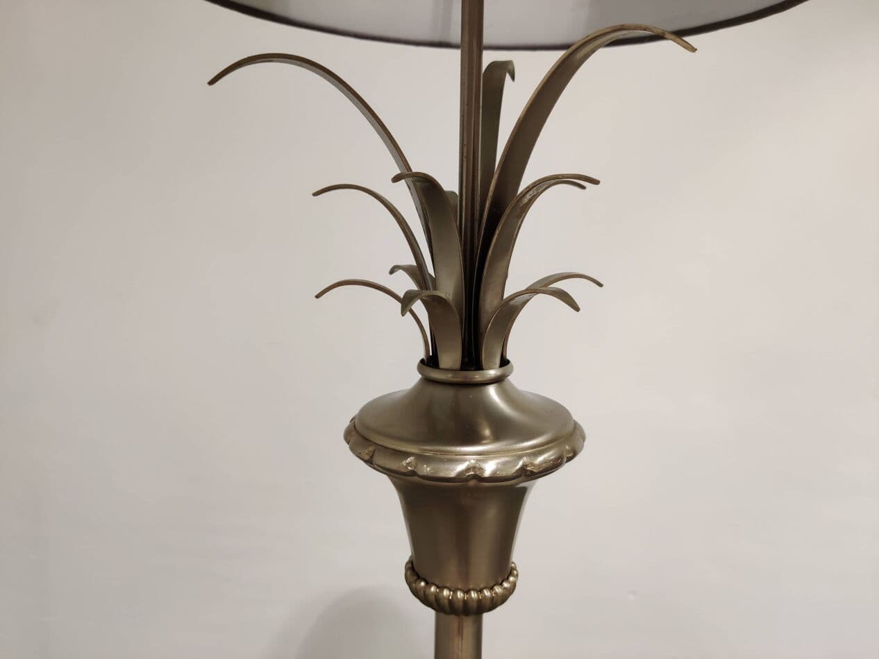 Lampa podłogowa Pineapple Leaf, złoty, metal, Belgia, lata 70. - 272680