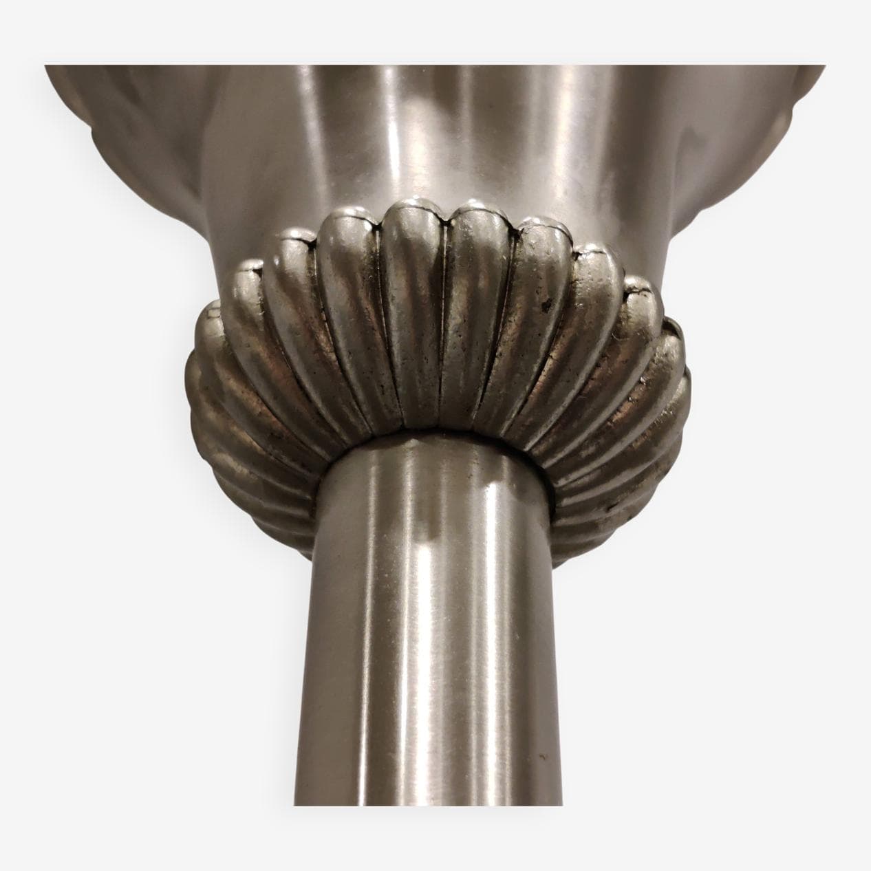 Lampa podłogowa Pineapple Leaf, złoty, metal, Belgia, lata 70. - 272675