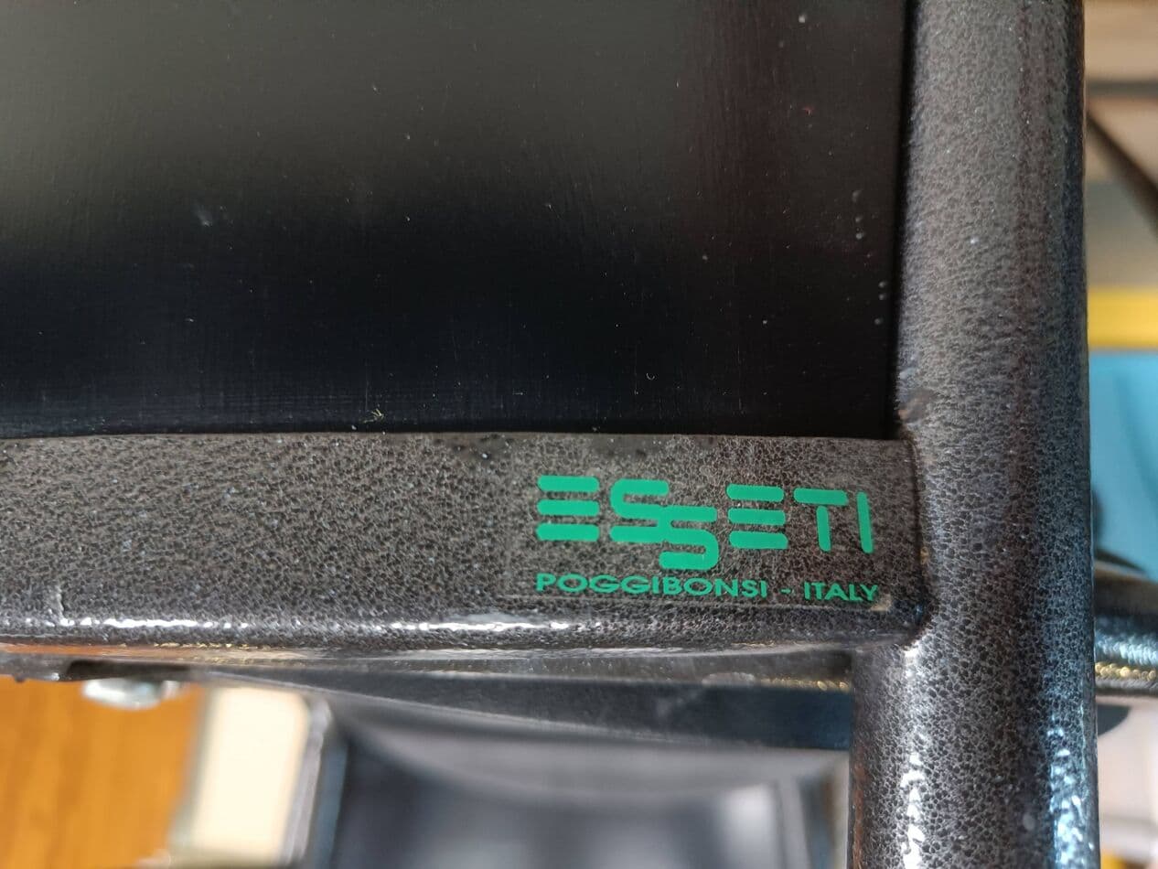 zestaw 10 krzeseł do jadalni postmodernistycznych, czarny, drewno, Włochy, lata 80. - 272136