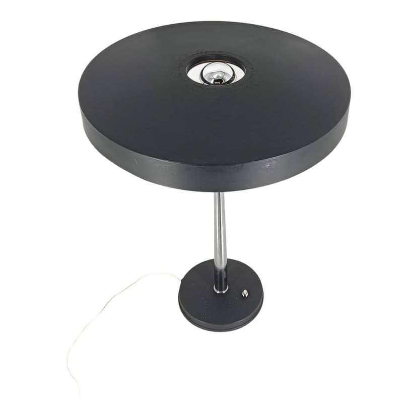 Lampa biurkowa Timor, szary, metal, proj. L. Kalff, Philips, Holandia, lata 60.