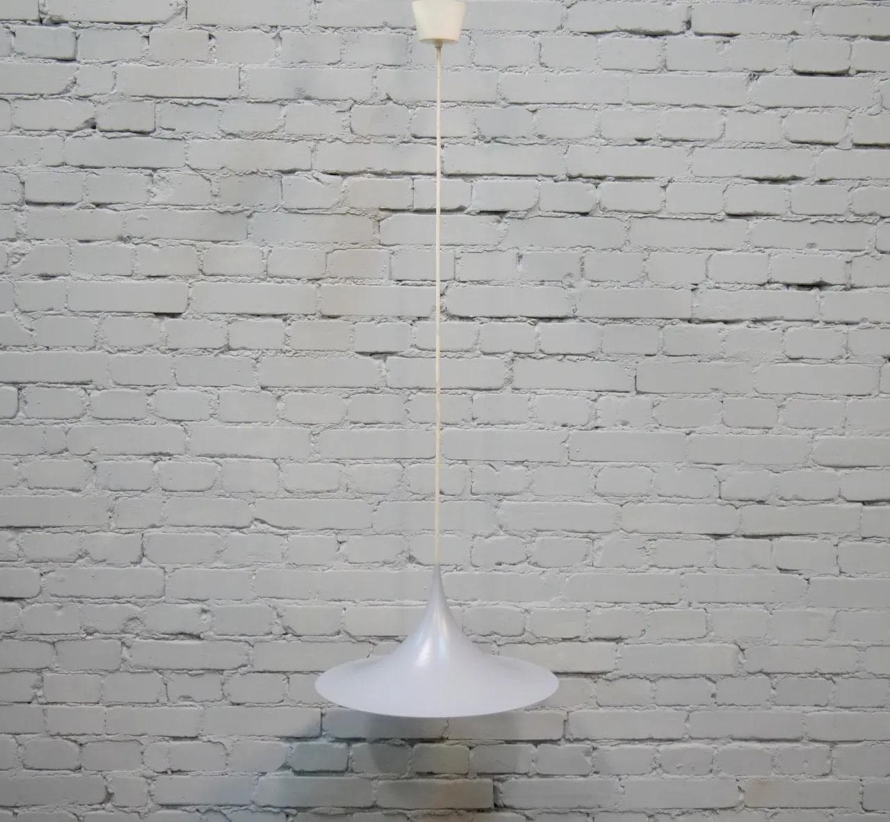 Lampa wisząca Semi, szary, metal, Fog & Morup, Dania, lata 60. - 19328