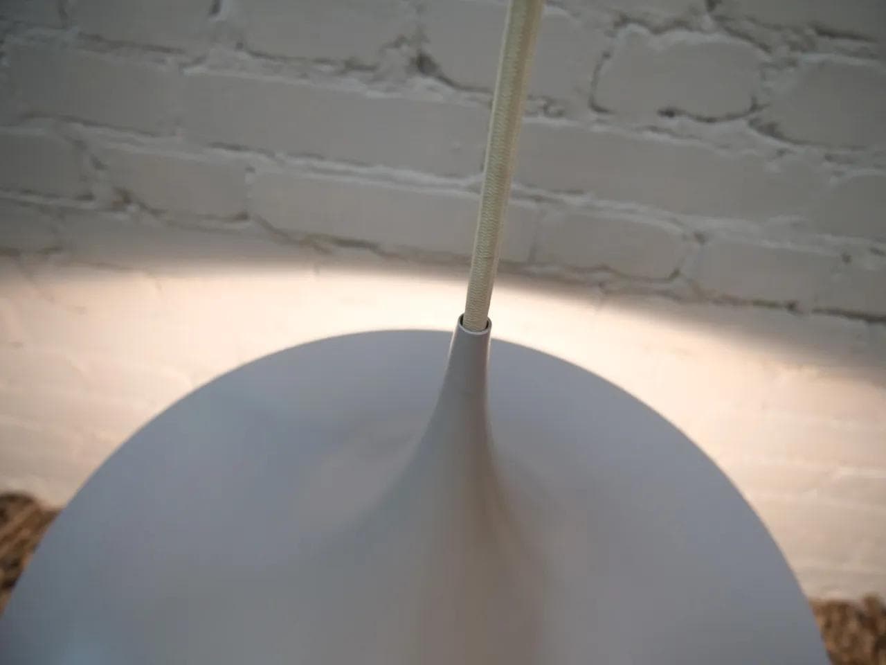 Lampa wisząca Semi, szary, metal, Fog & Morup, Dania, lata 60. - 19326