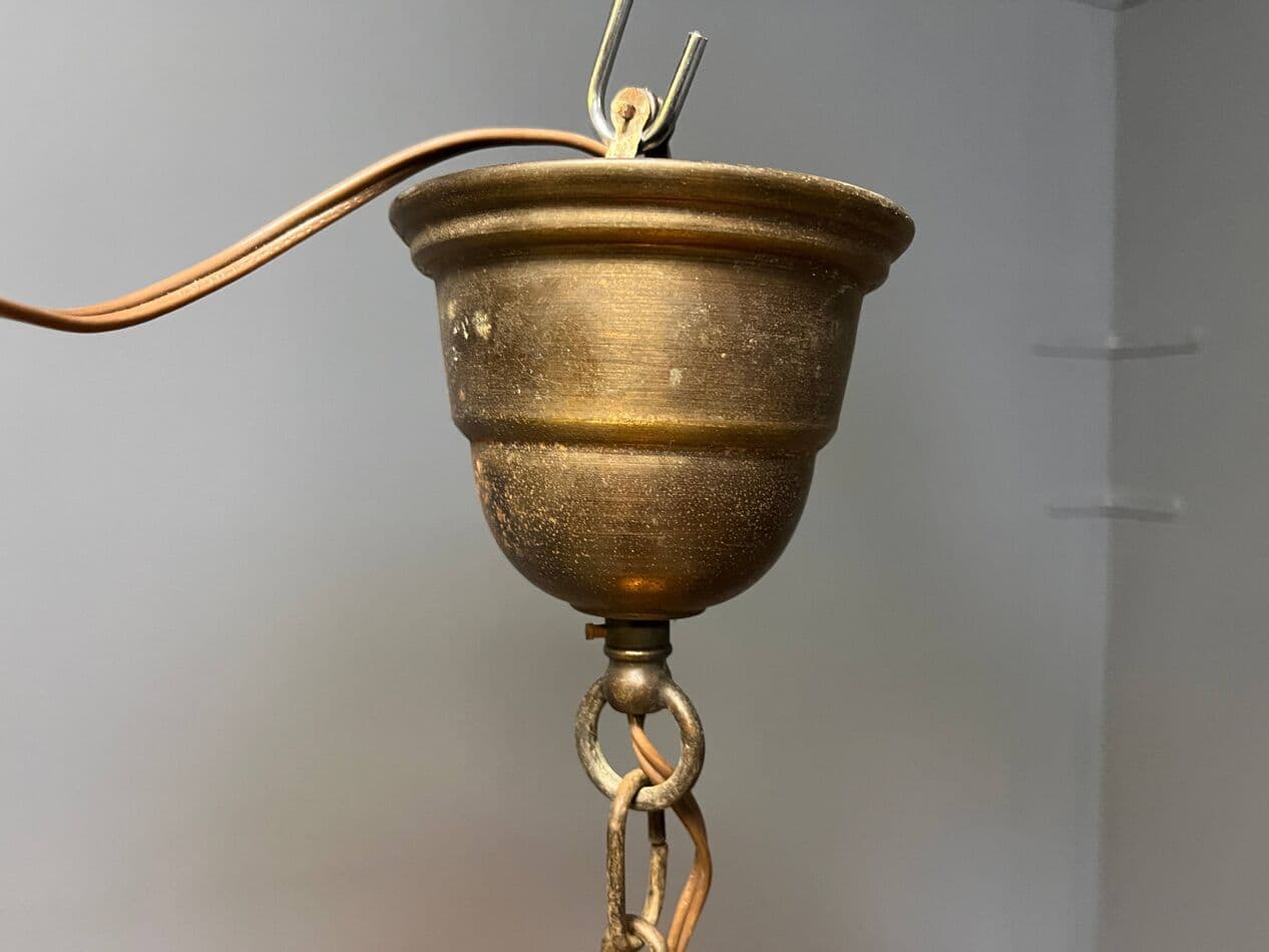 Lampa wisząca Murano, transparentna, szkło, Włochy, lata 60. - 270370