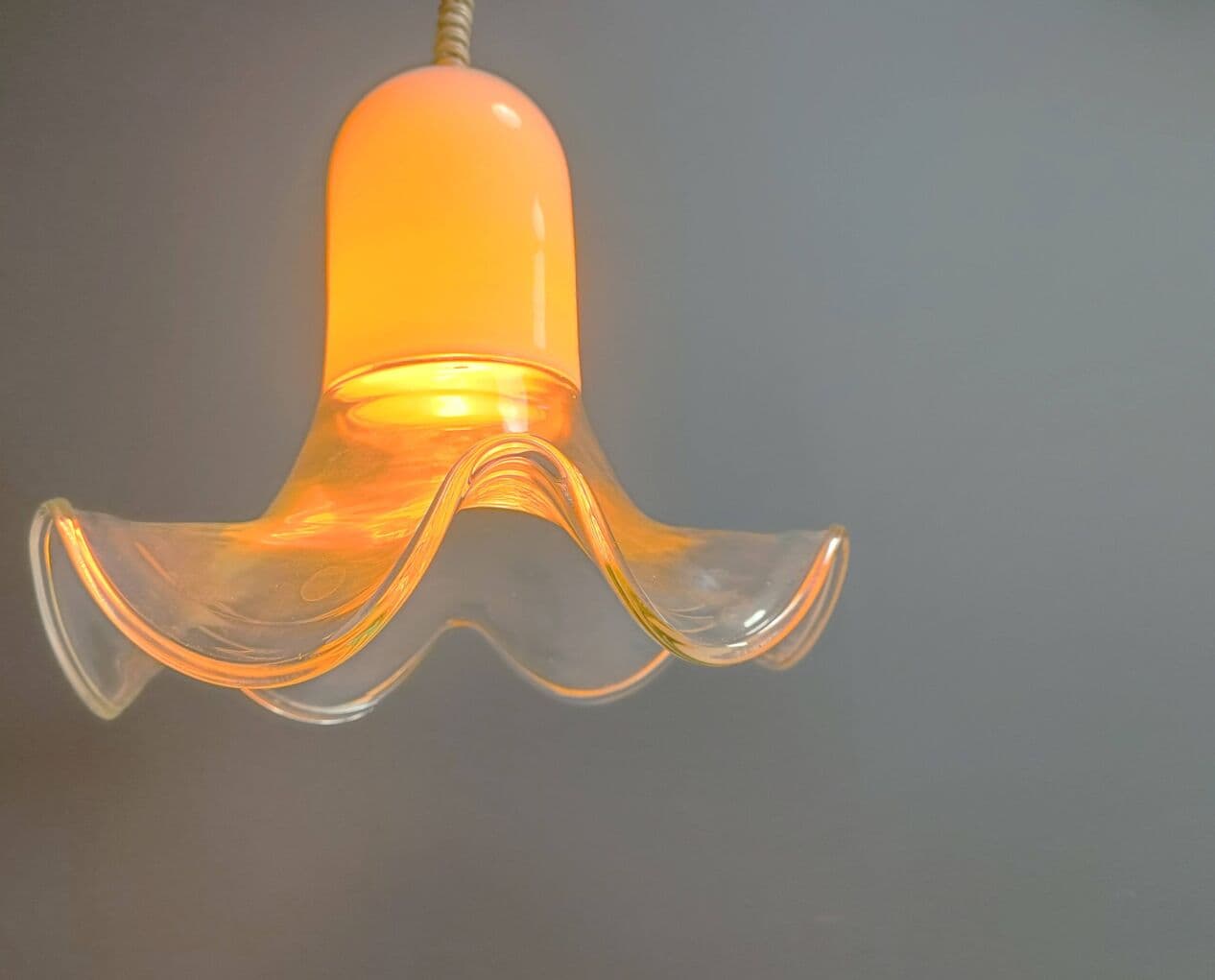 Lampa wisząca Murano, multikolor, szkło, proj. R. Pamio, R. Toso, Włochy, lata 70. - 269336