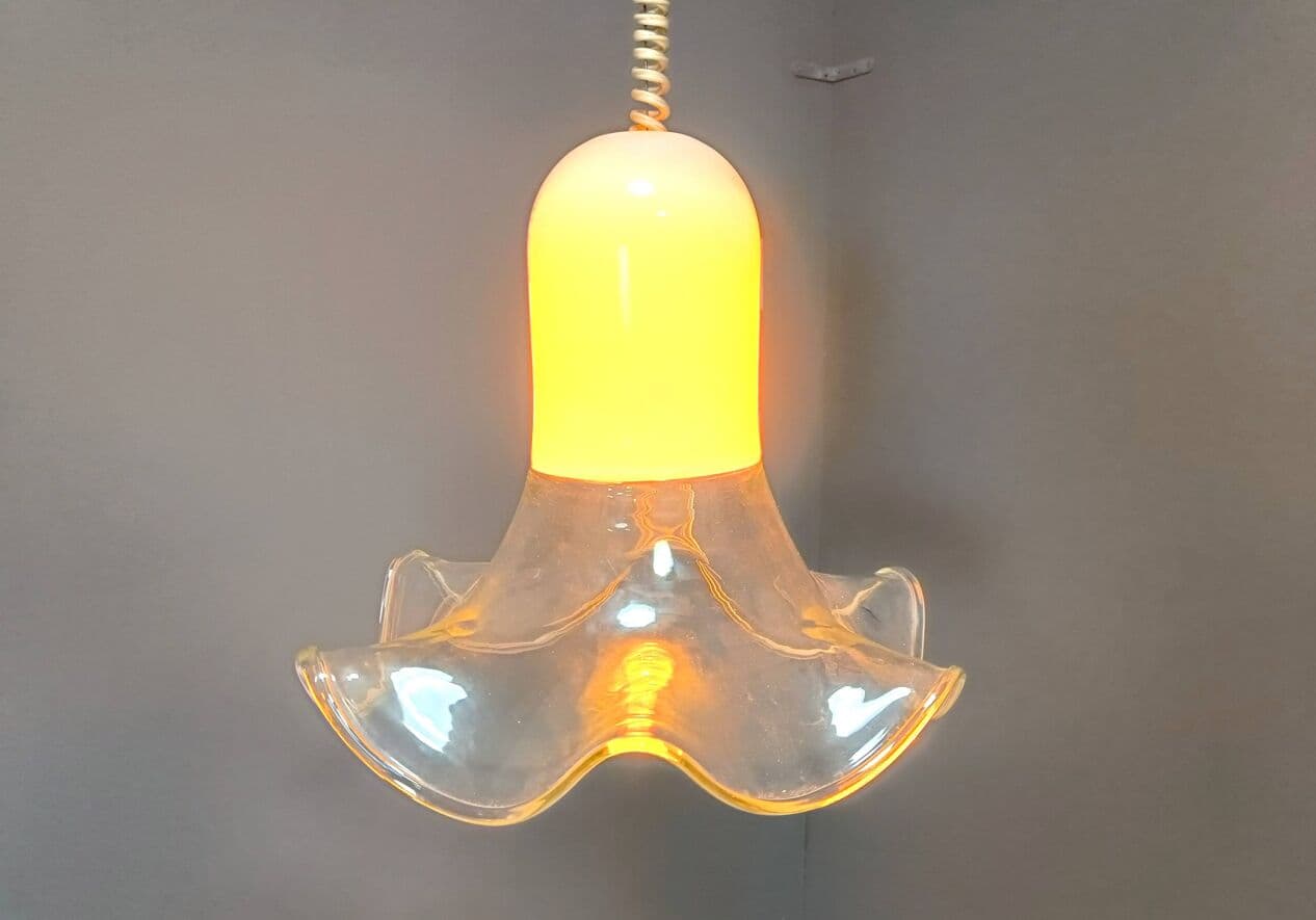 Lampa wisząca Murano, multikolor, szkło, proj. R. Pamio, R. Toso, Włochy, lata 70. - 269344