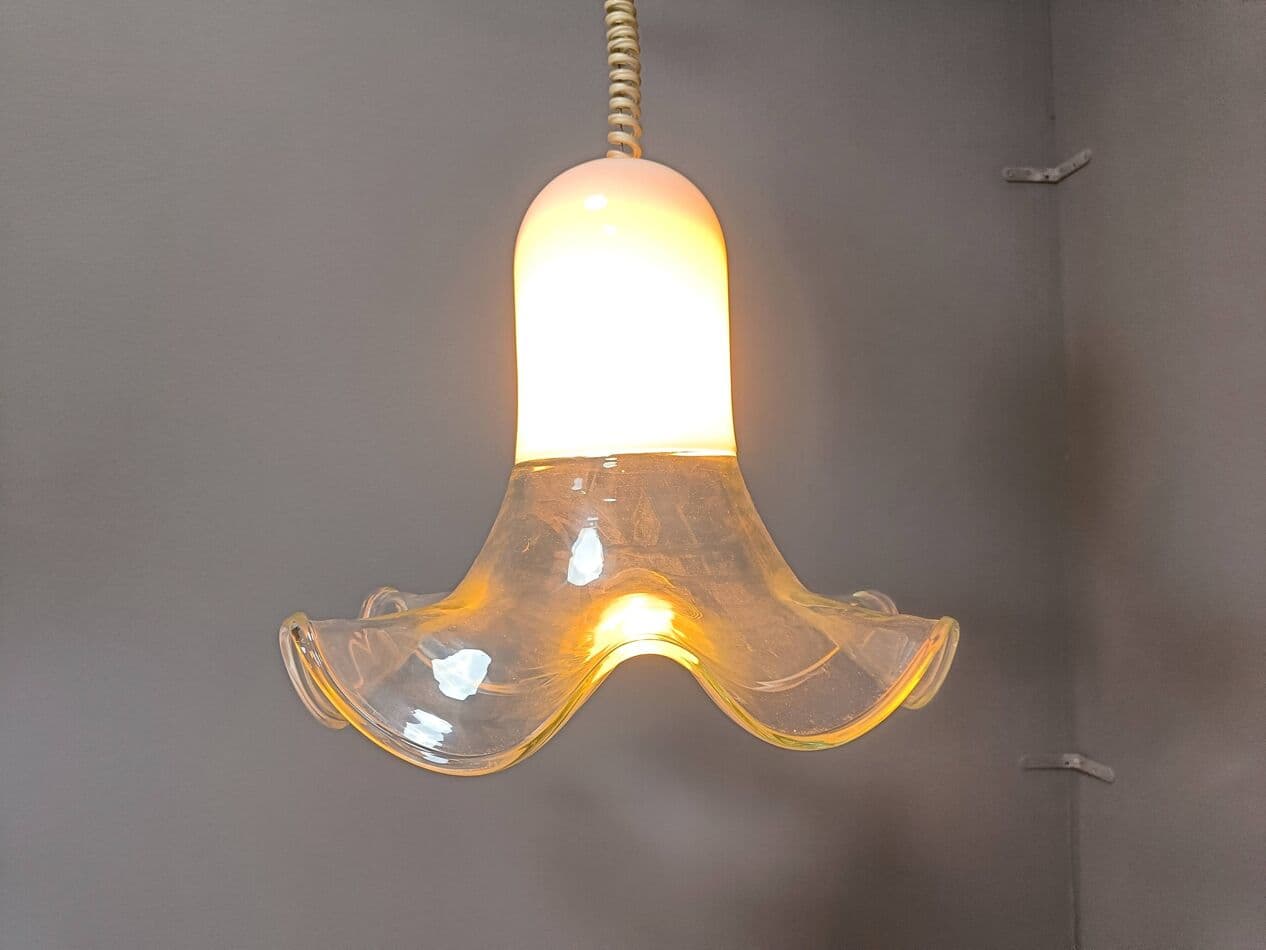 Lampa wisząca Murano, multikolor, szkło, proj. R. Pamio, R. Toso, Włochy, lata 70. - 269345
