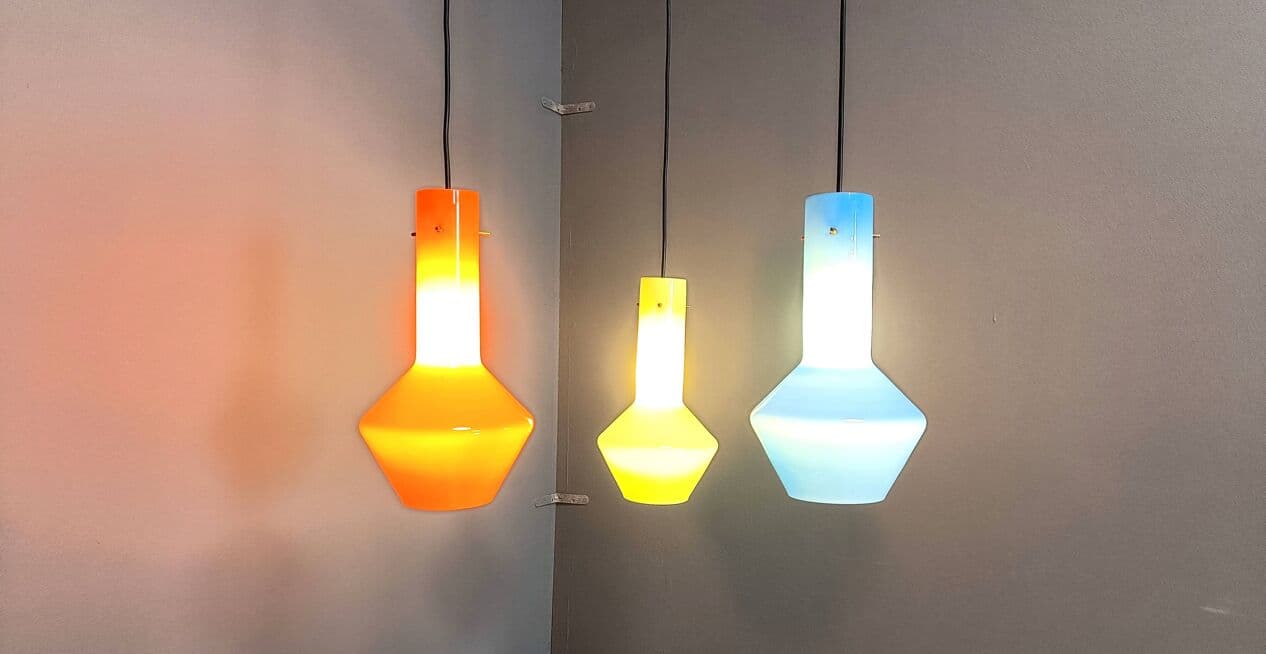 Chandelier, Murano, multicolour glass, Italy, 1960s. - 269146