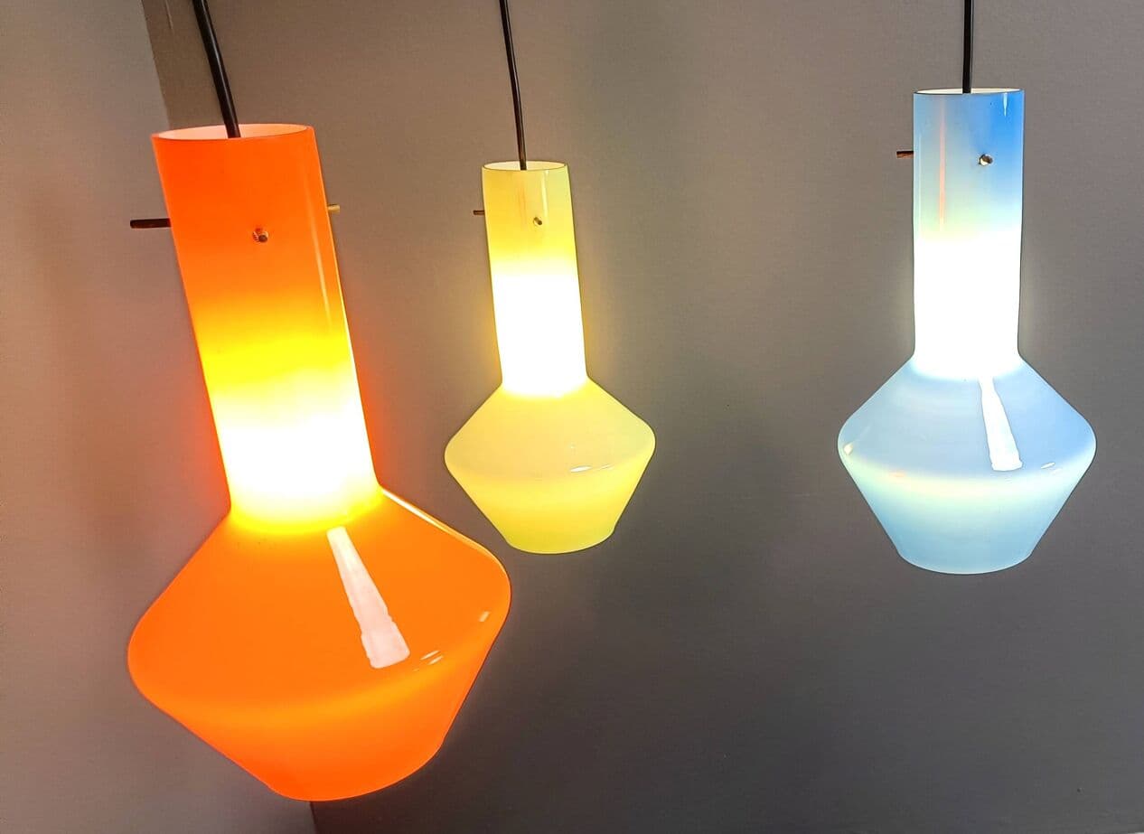 Chandelier, Murano, multicolour glass, Italy, 1960s. - 269138